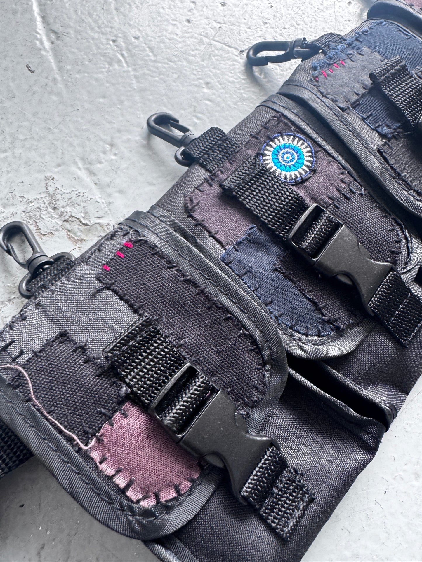 Scab Crust Punk Recreation Handsewn Waistbag