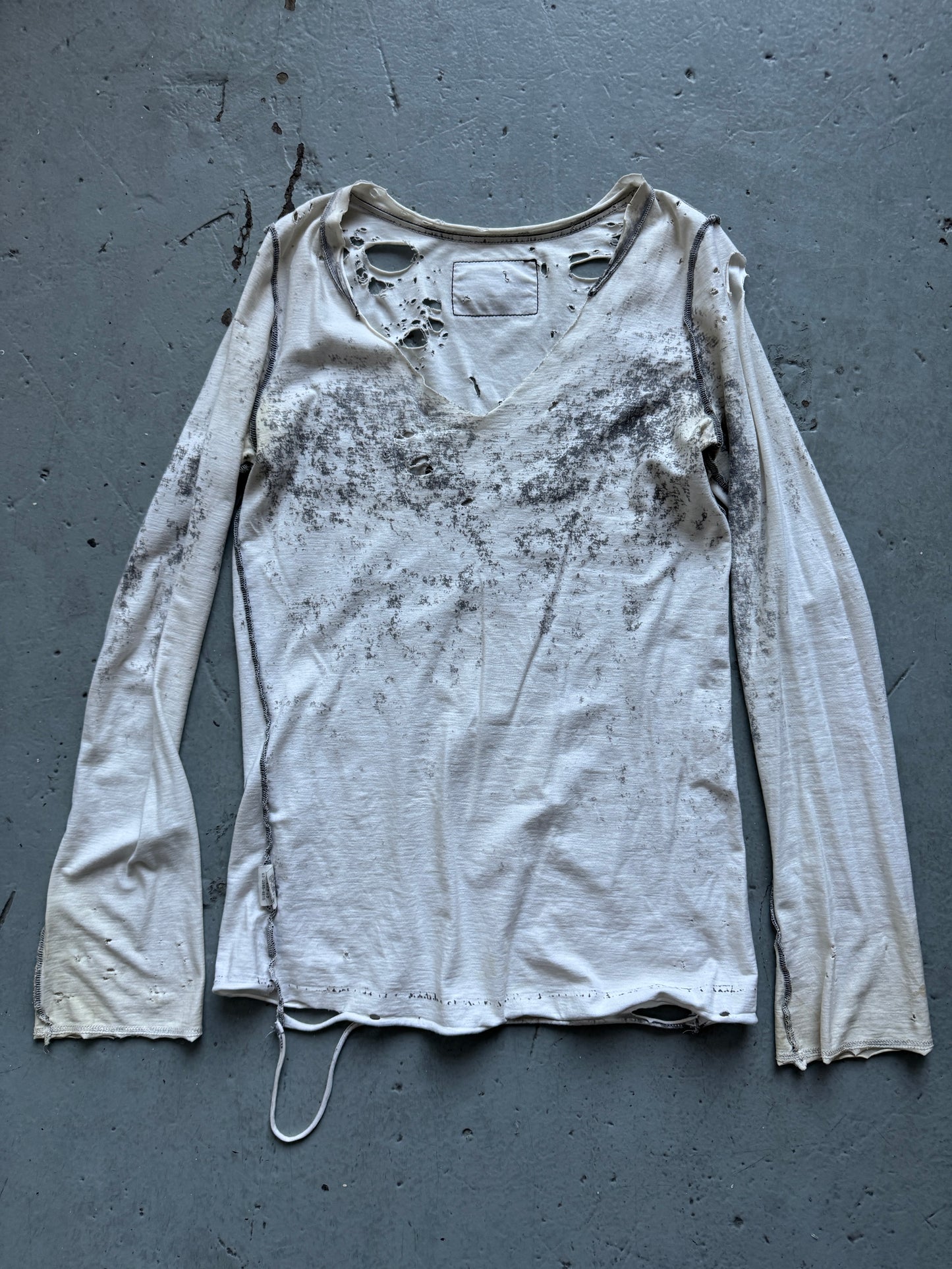 LGB Distressed Longsleeve Top