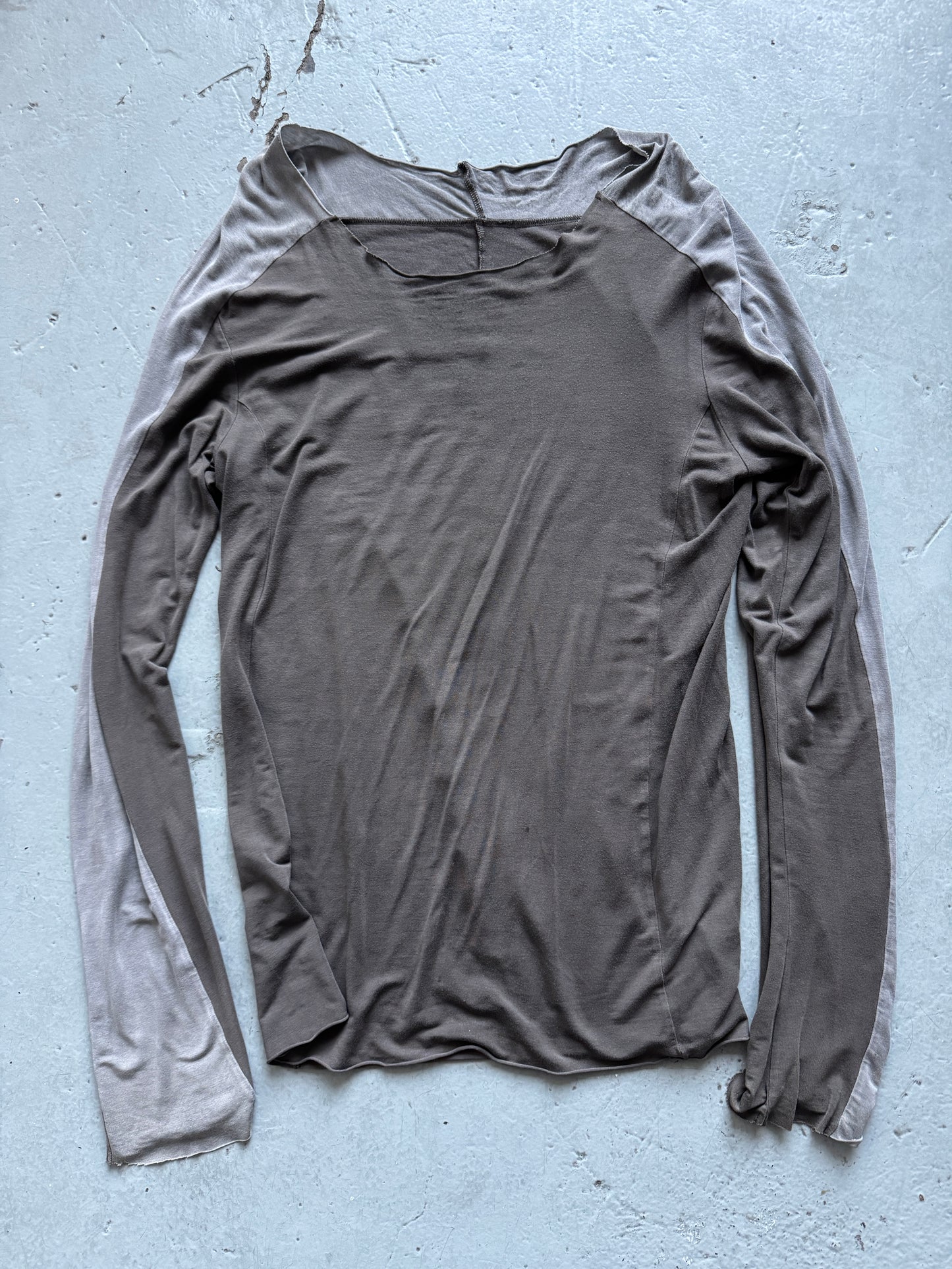 attachment drape cut sew longsleeve