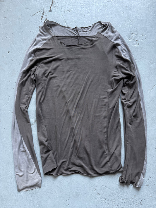 attachment drape cut sew longsleeve