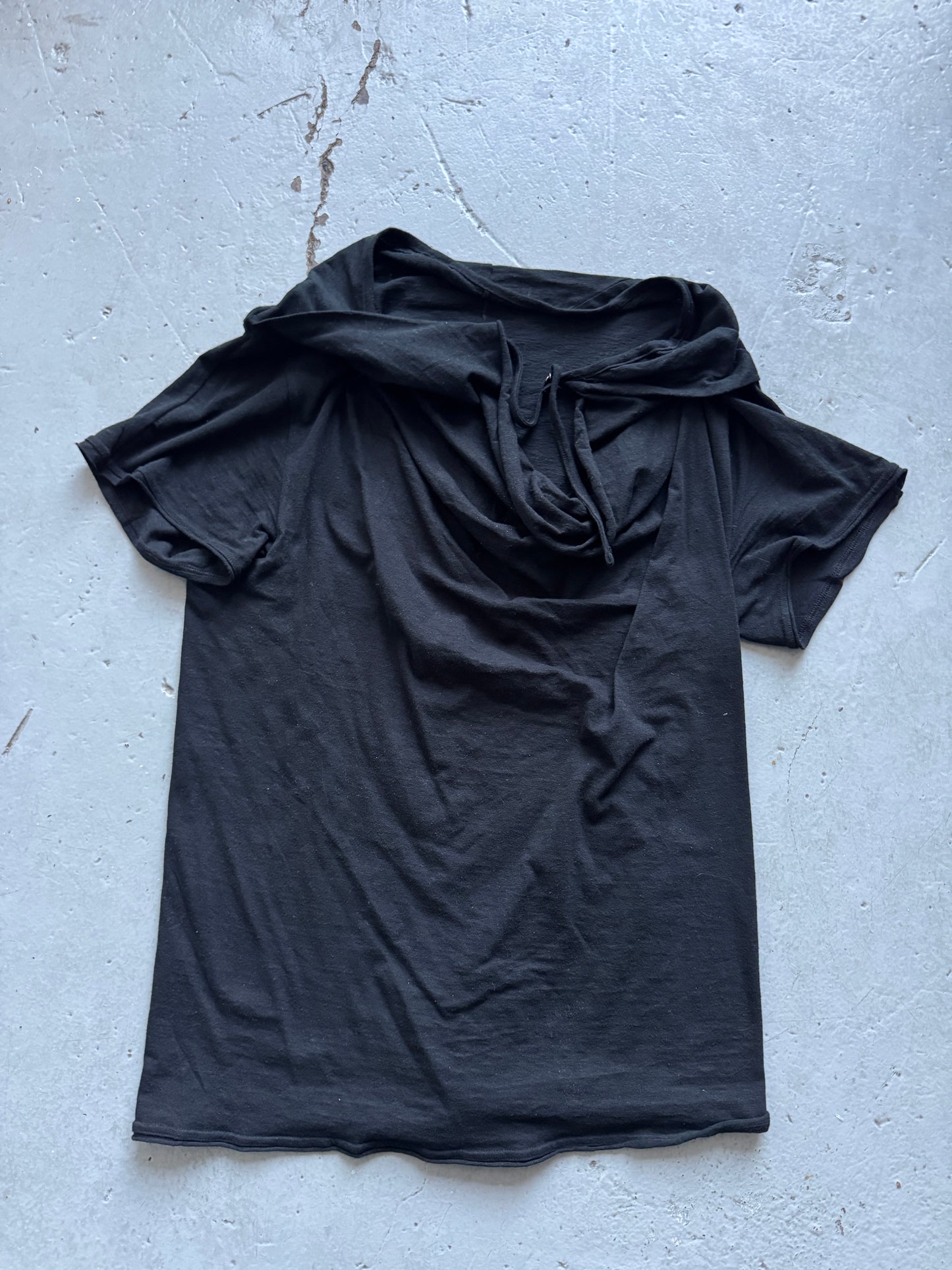 yasuyuki ishii drape cowl neck top