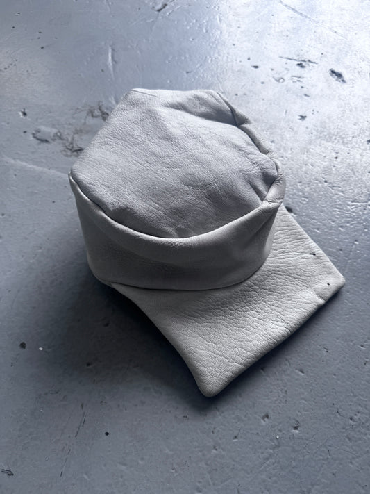 Zam Barrett Leather Duck Bill Cap