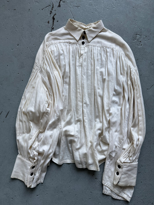 nemeth ruffle tunic shirt