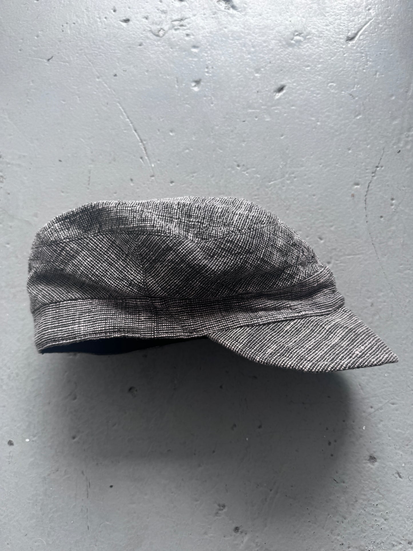 Andrew Driftwood Officer Milled Linen Hat