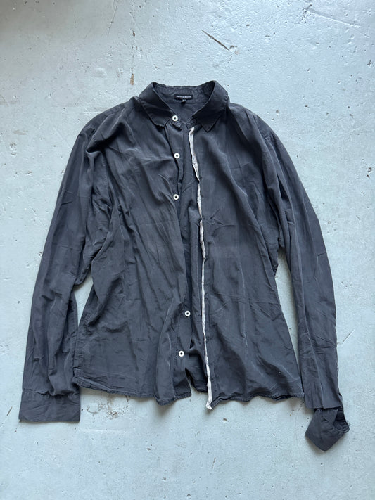 ann demeulemeester pure silk shirt