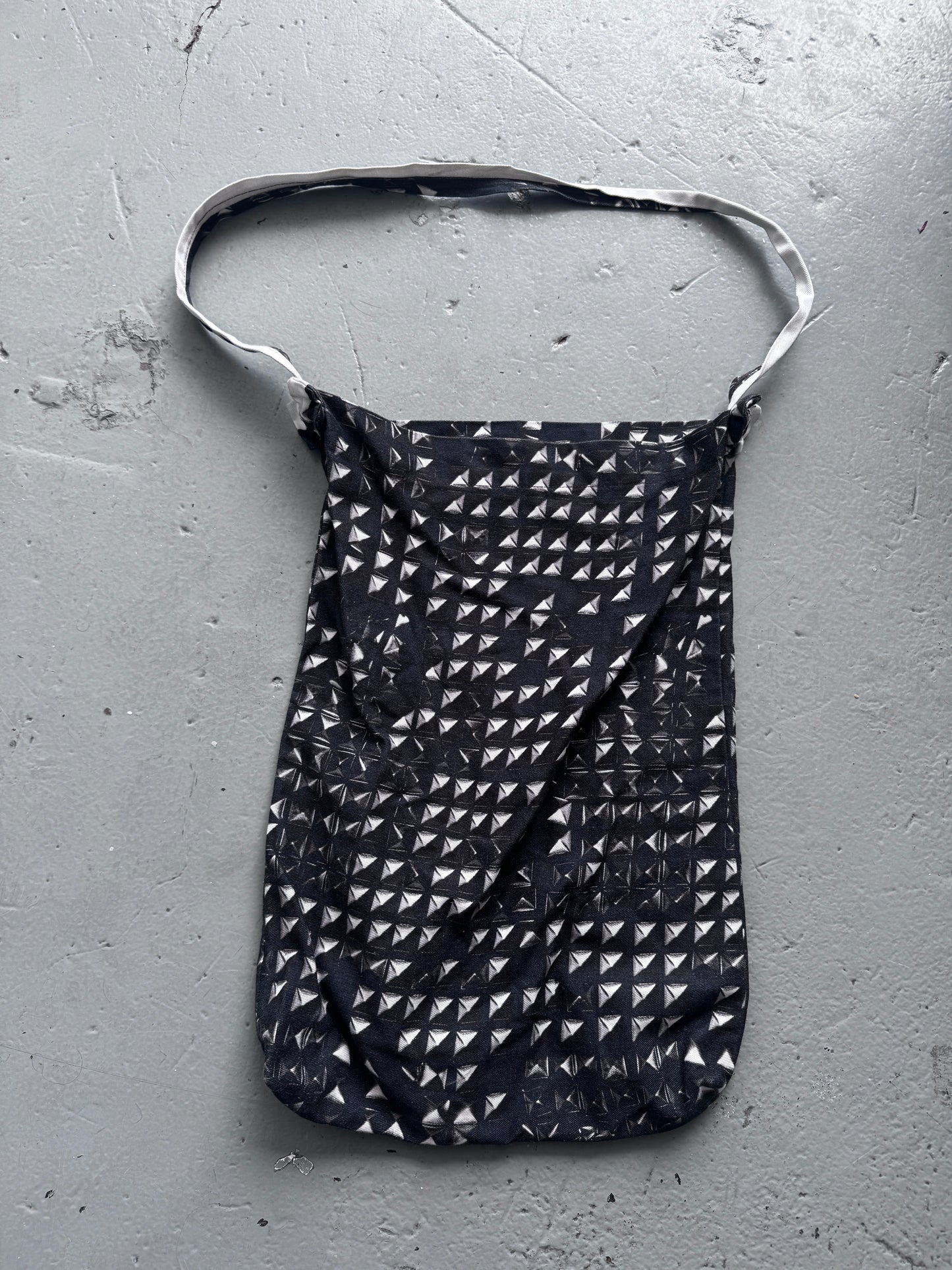 Stud Trompe Cross Body Tote Bag
