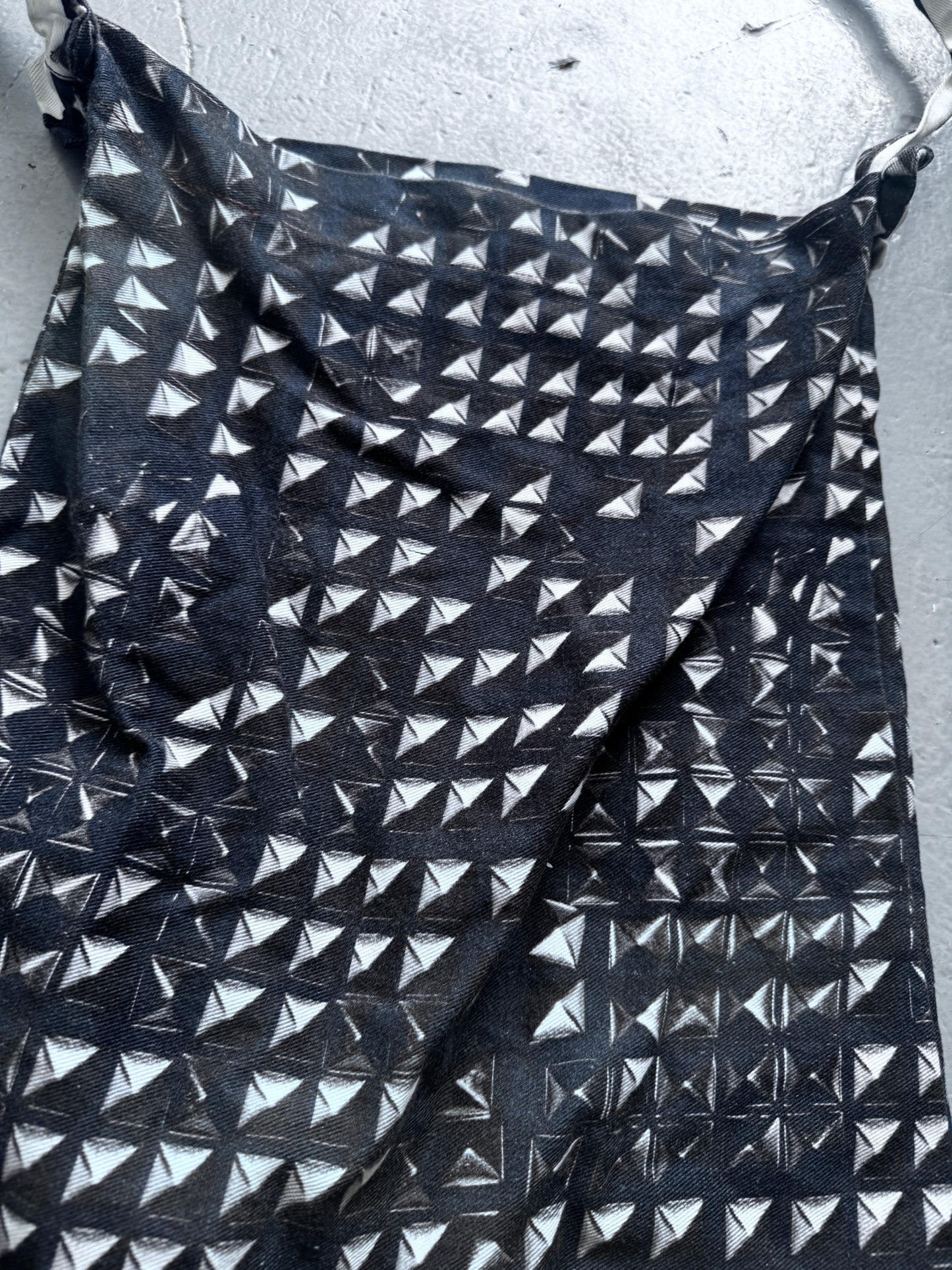 Stud Trompe Cross Body Tote Bag