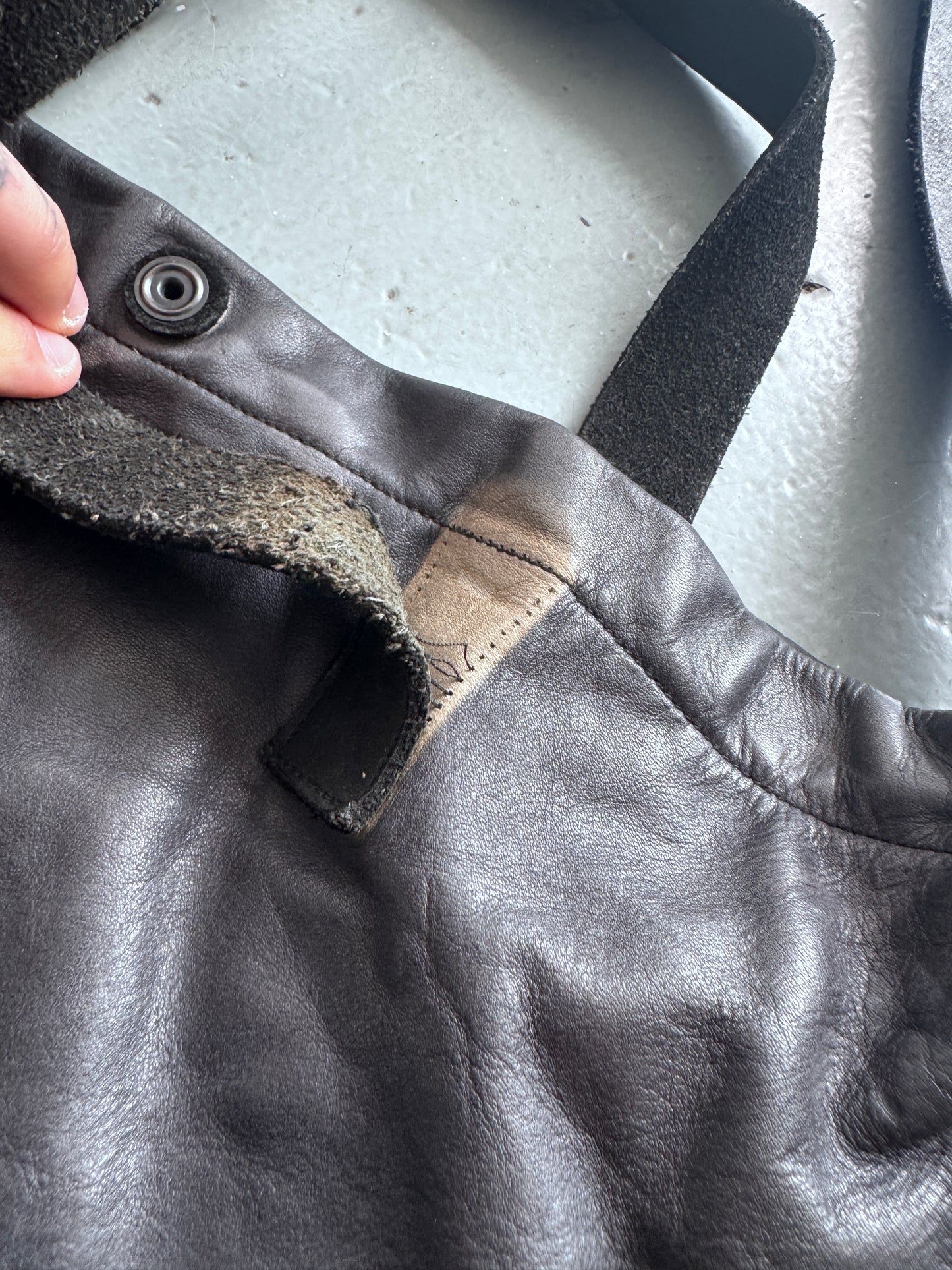 Zam Barrett Moonstar Leather Crossbody Bag