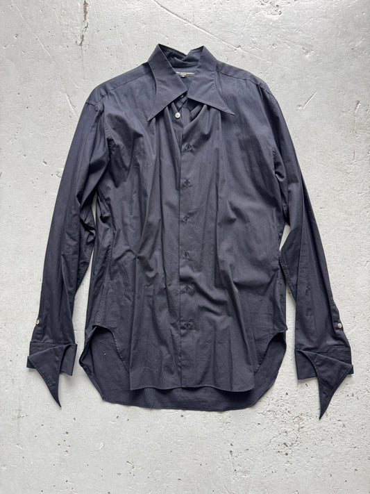 masaki matsushima homme pointed detail shirt