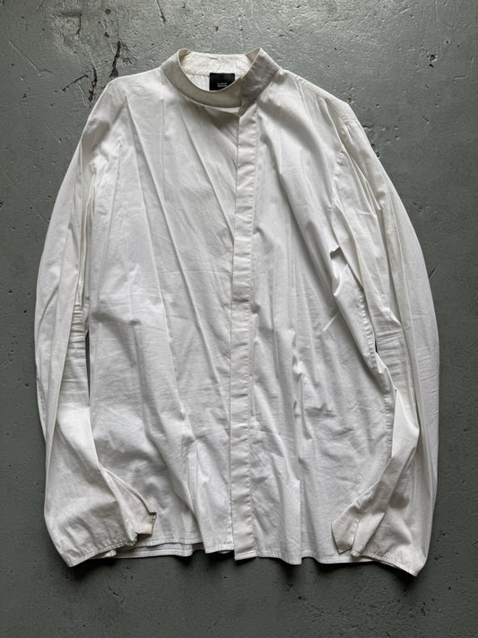 thamanyah gloved asymmetric shirt