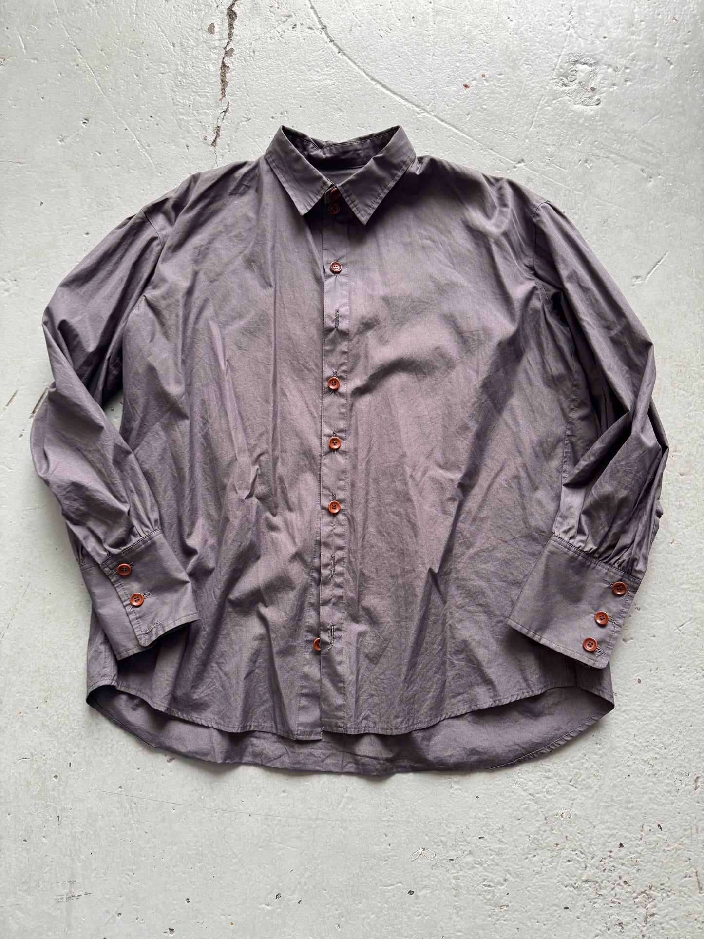 christopher nemeth balloon sleeve shirt