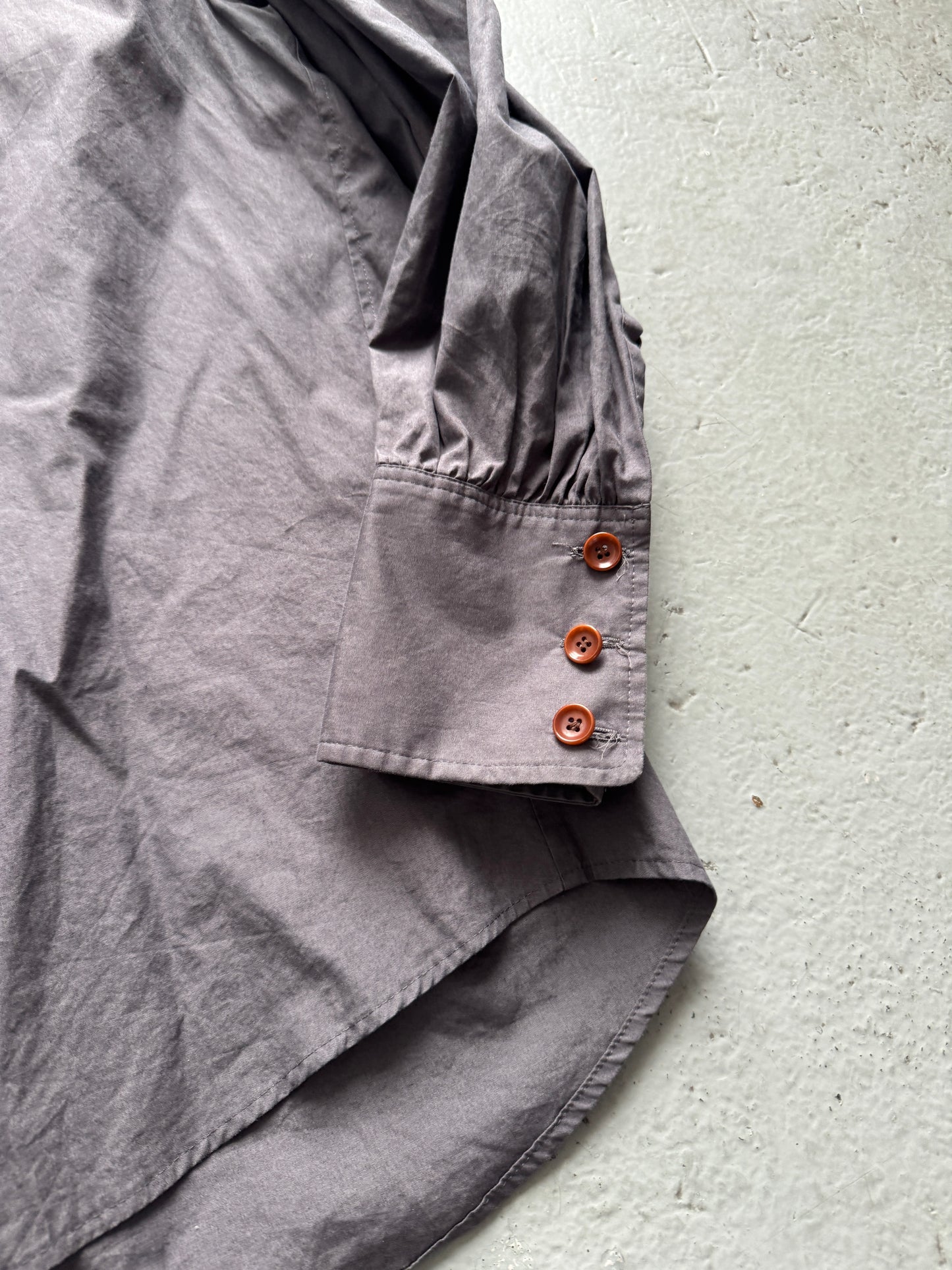 christopher nemeth balloon sleeve shirt