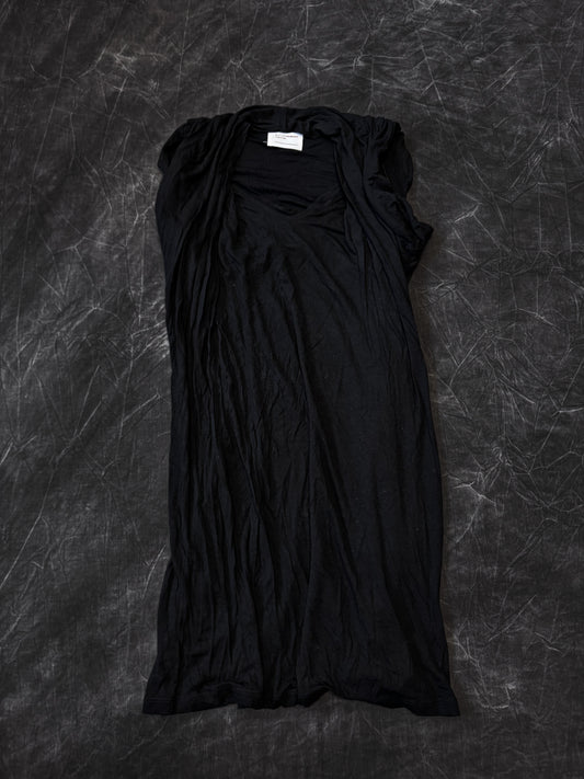 Hussein Chalayan Drape Shoulder Long Top / Dress