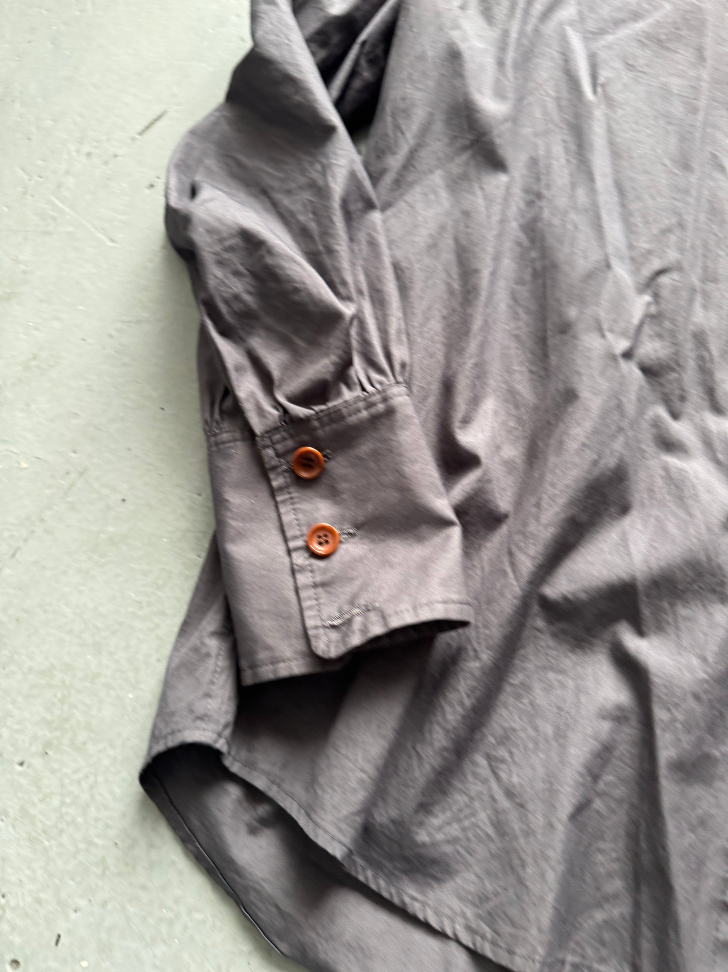 christopher nemeth balloon sleeve shirt
