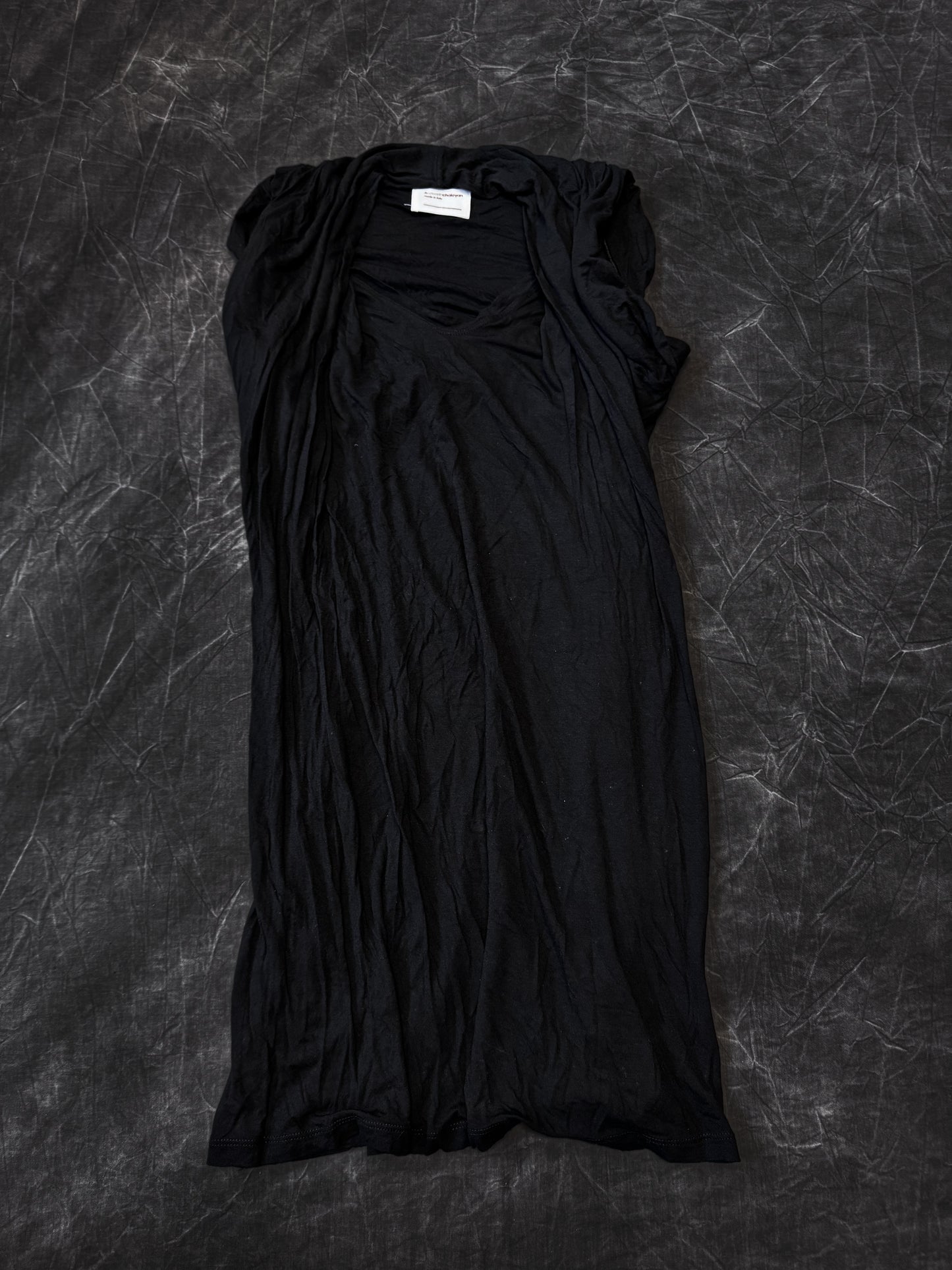 Hussein Chalayan Drape Shoulder Long Top / Dress