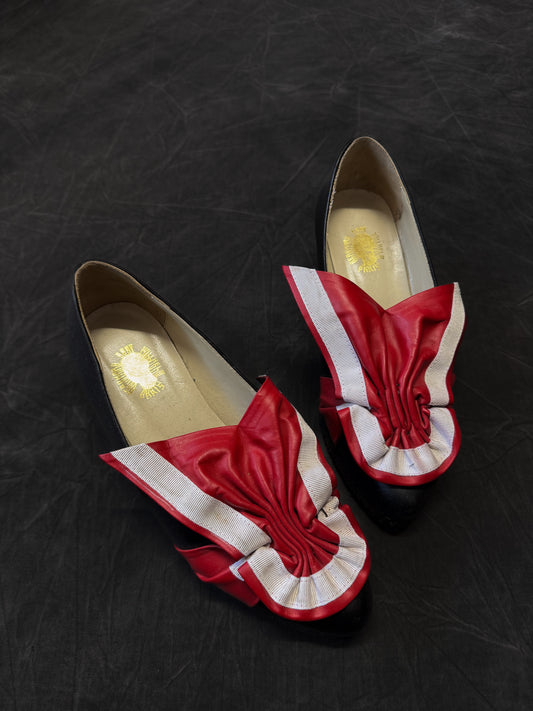 Bernhard Willhelm Rosette Wedge Shoe