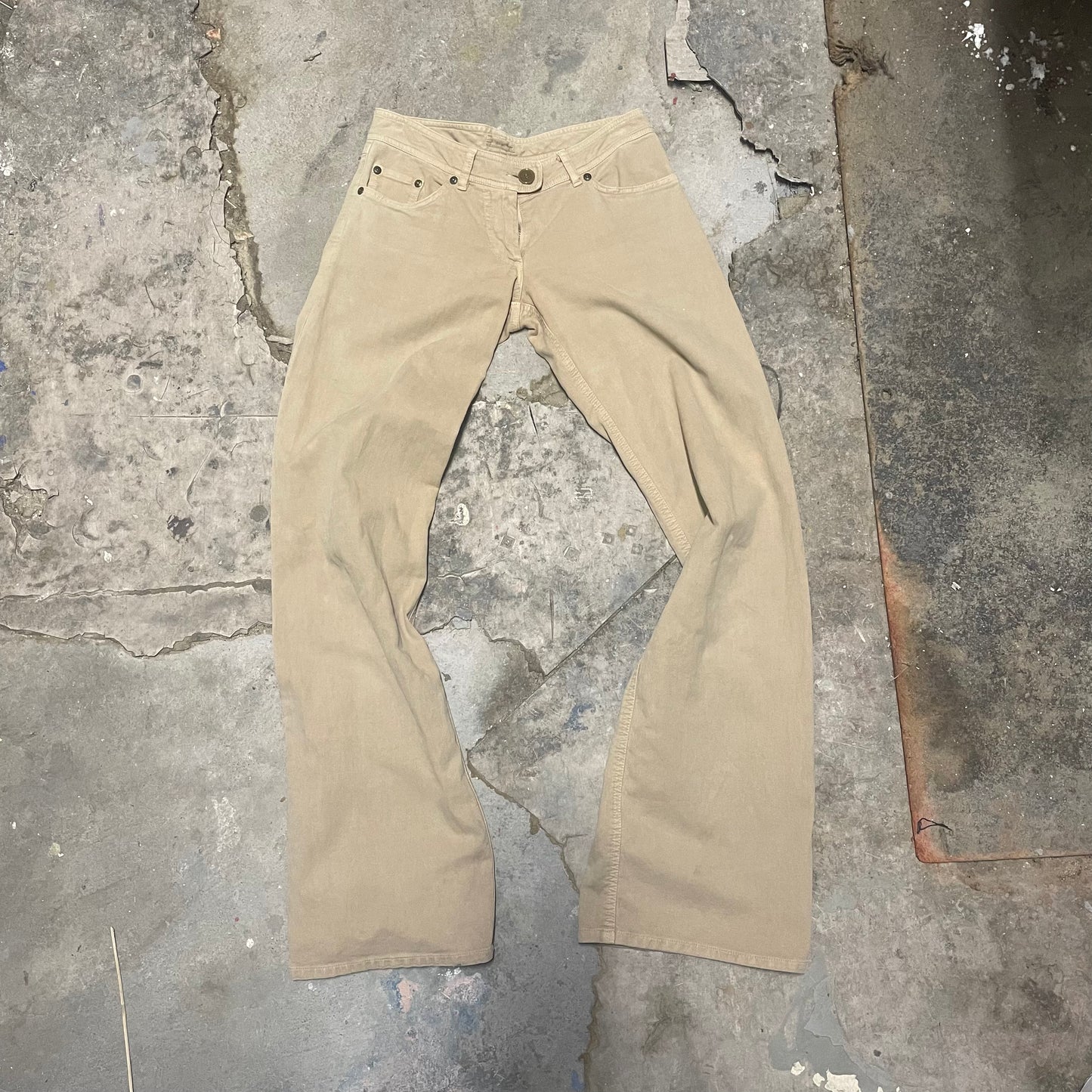 Share Spirit Flared Beige Trousers