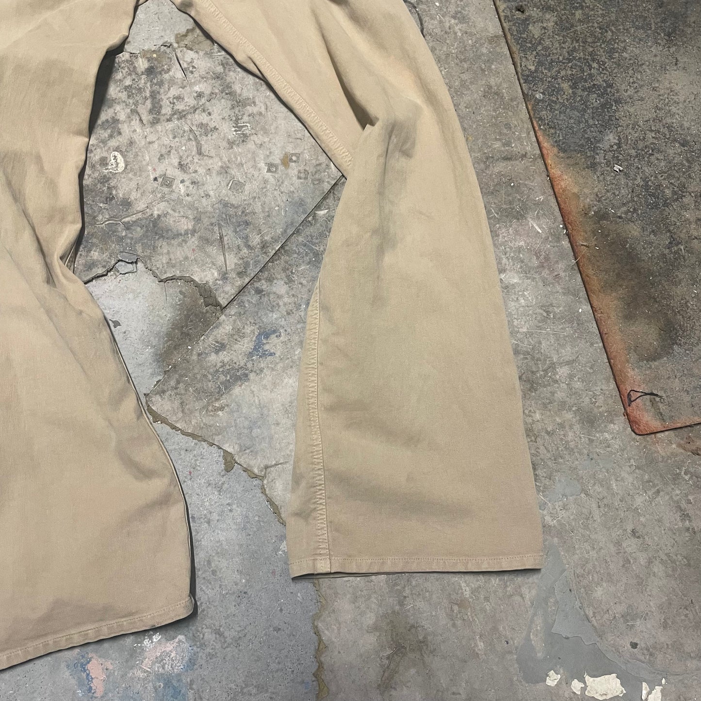 Share Spirit Flared Beige Trousers