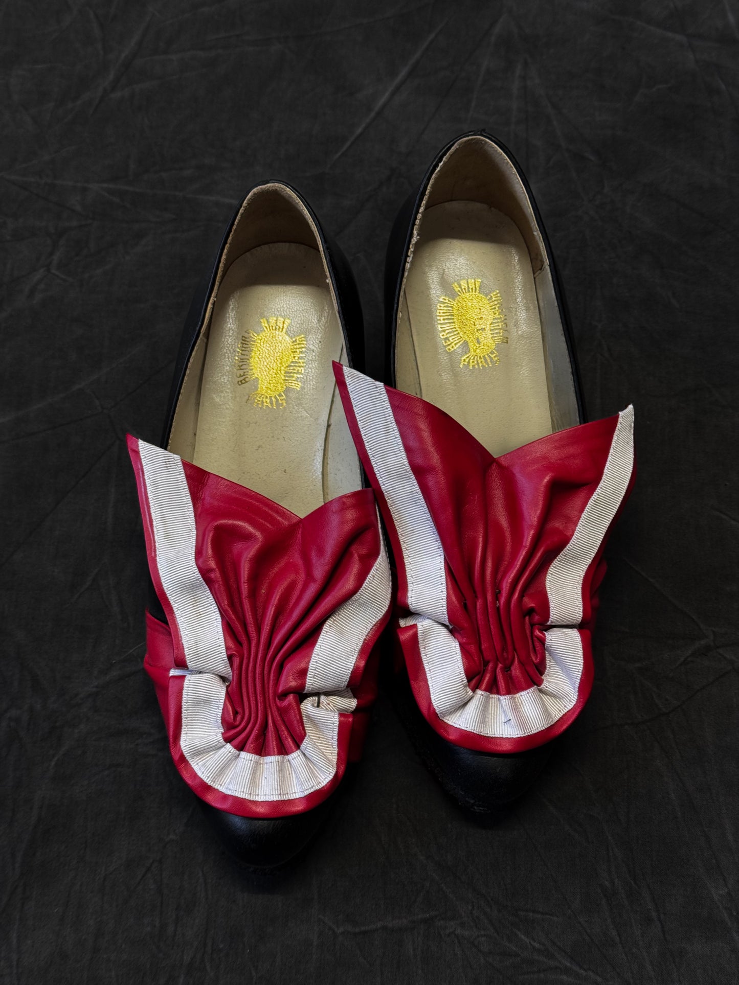 Bernhard Willhelm Rosette Wedge Shoe