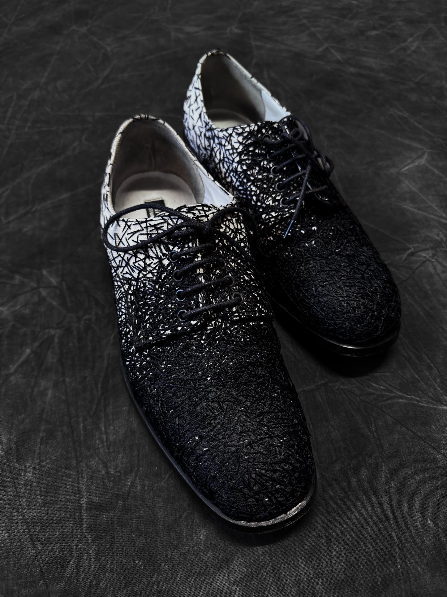 Raf Simons SS09 Embroidered Derbies