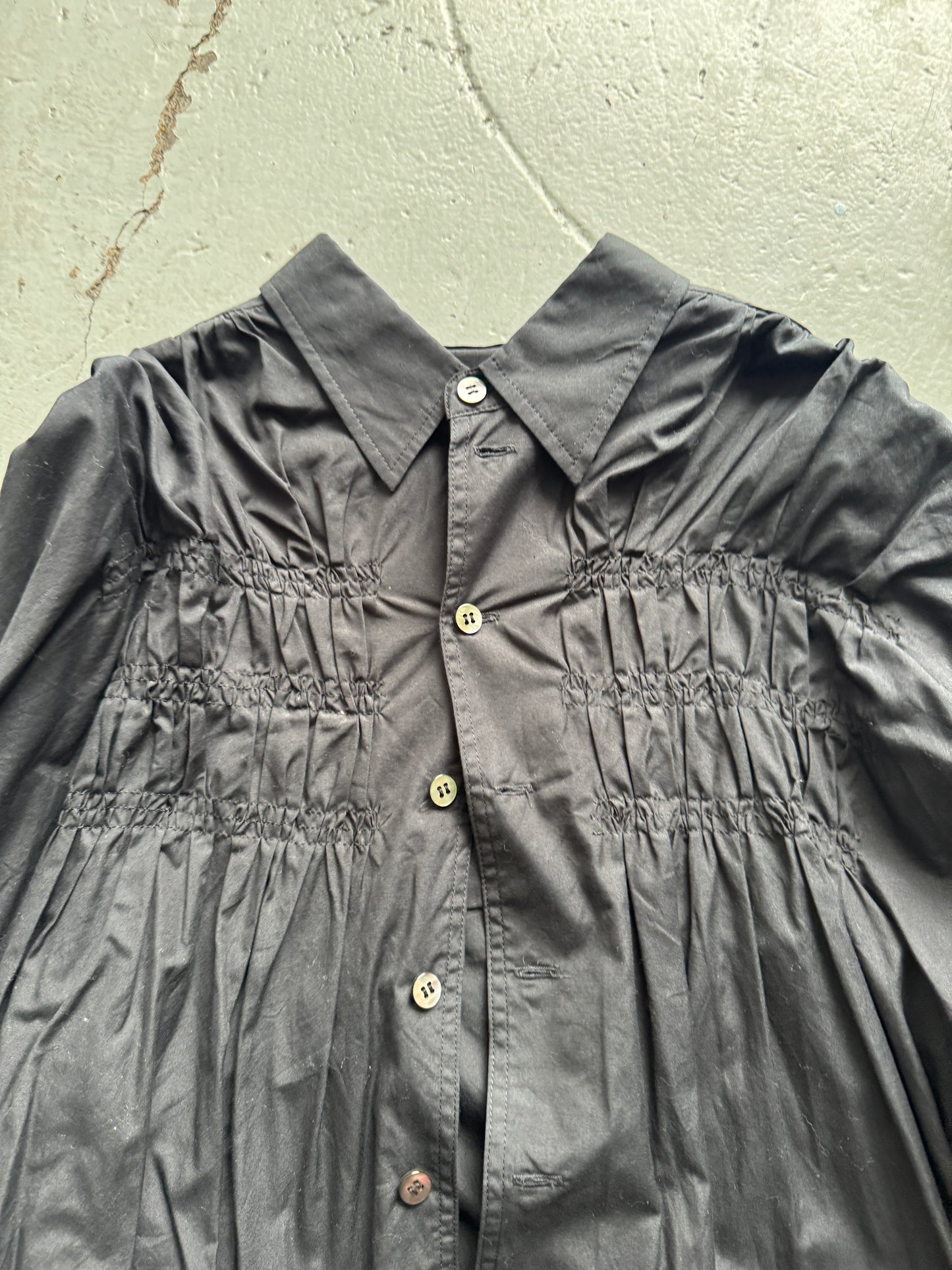 nemeth gathered front shirt
