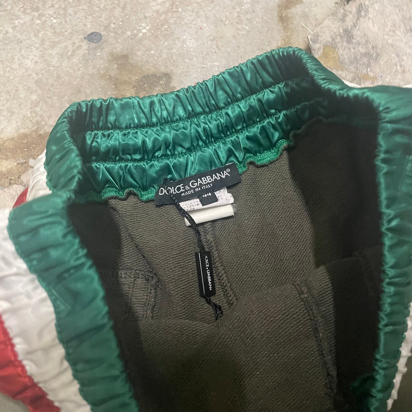 Dolce & Gabbana Army Jogger Shorts