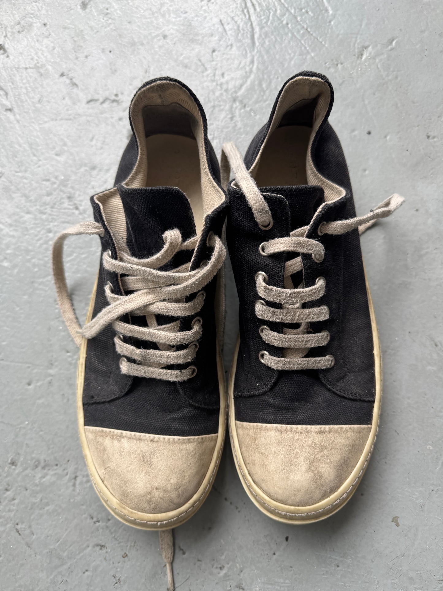 rick owens drkshdw low ramone sneaker