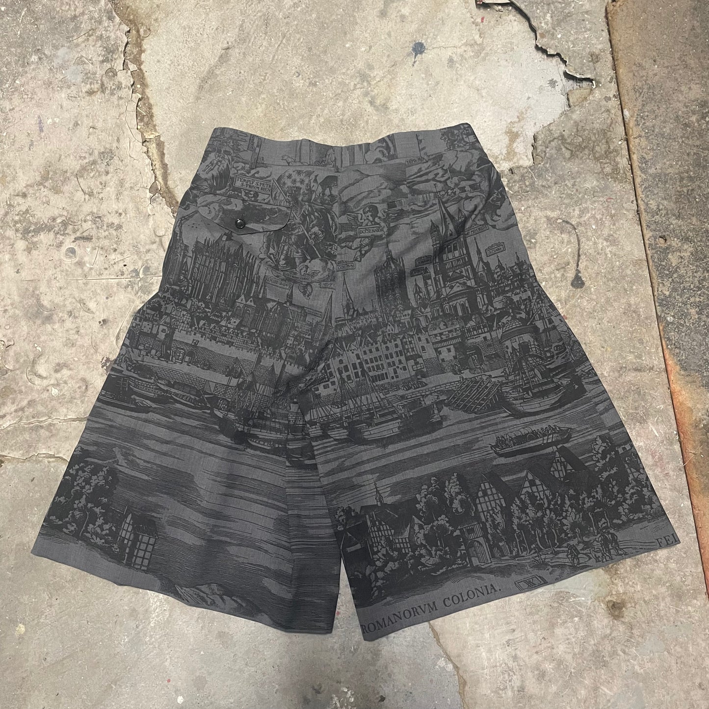 Comme Des Garcons Homme Plus 2019 Medieval Shorts