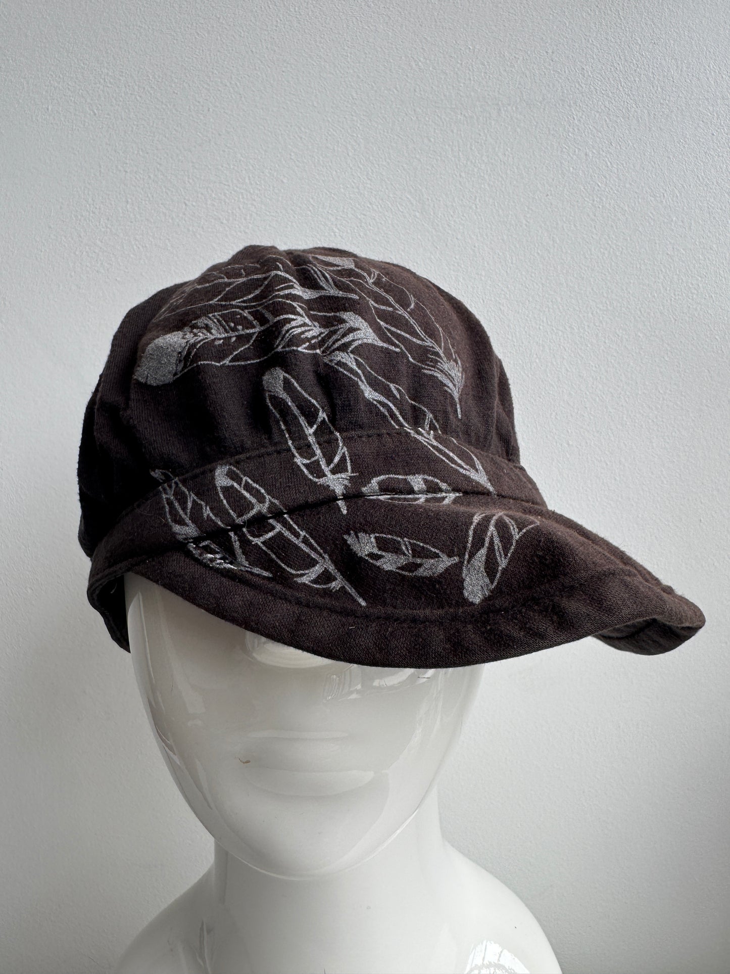 number nine ss08 birds cashmere casquette hat