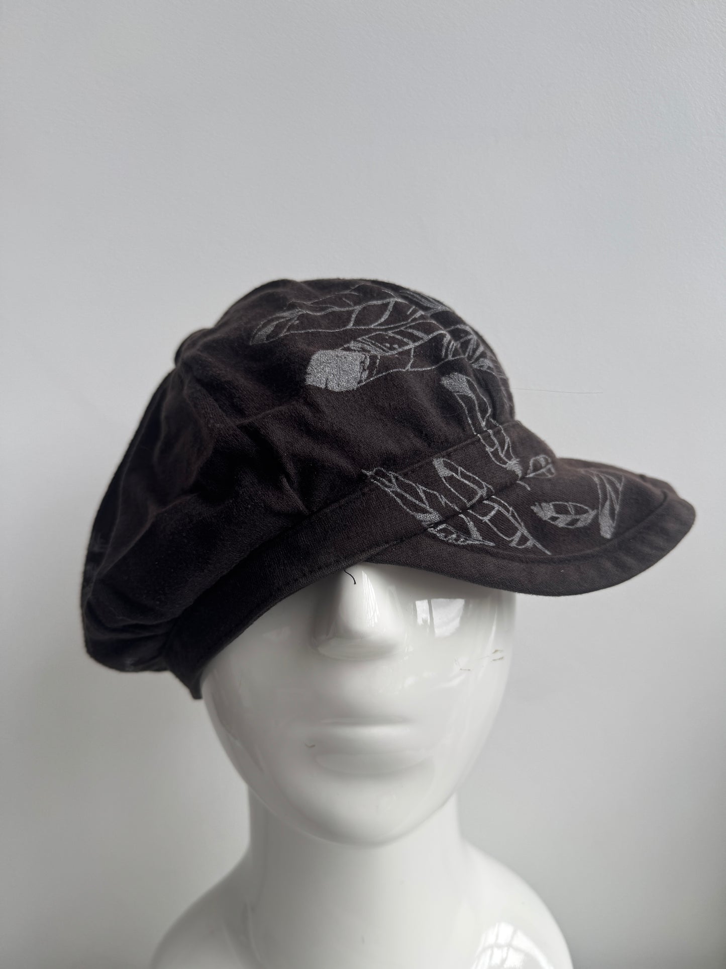 number nine ss08 birds cashmere casquette hat