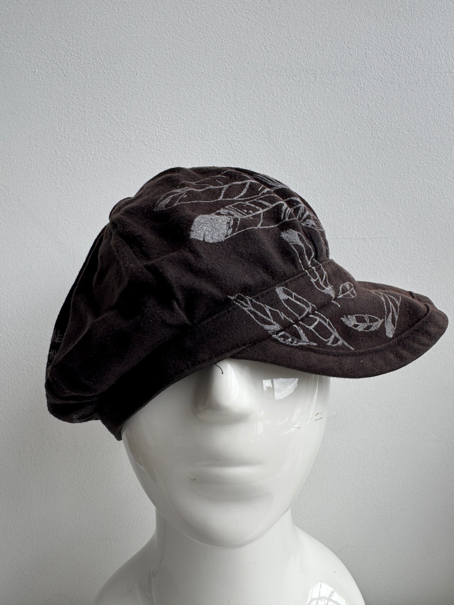number nine ss08 birds cashmere casquette hat