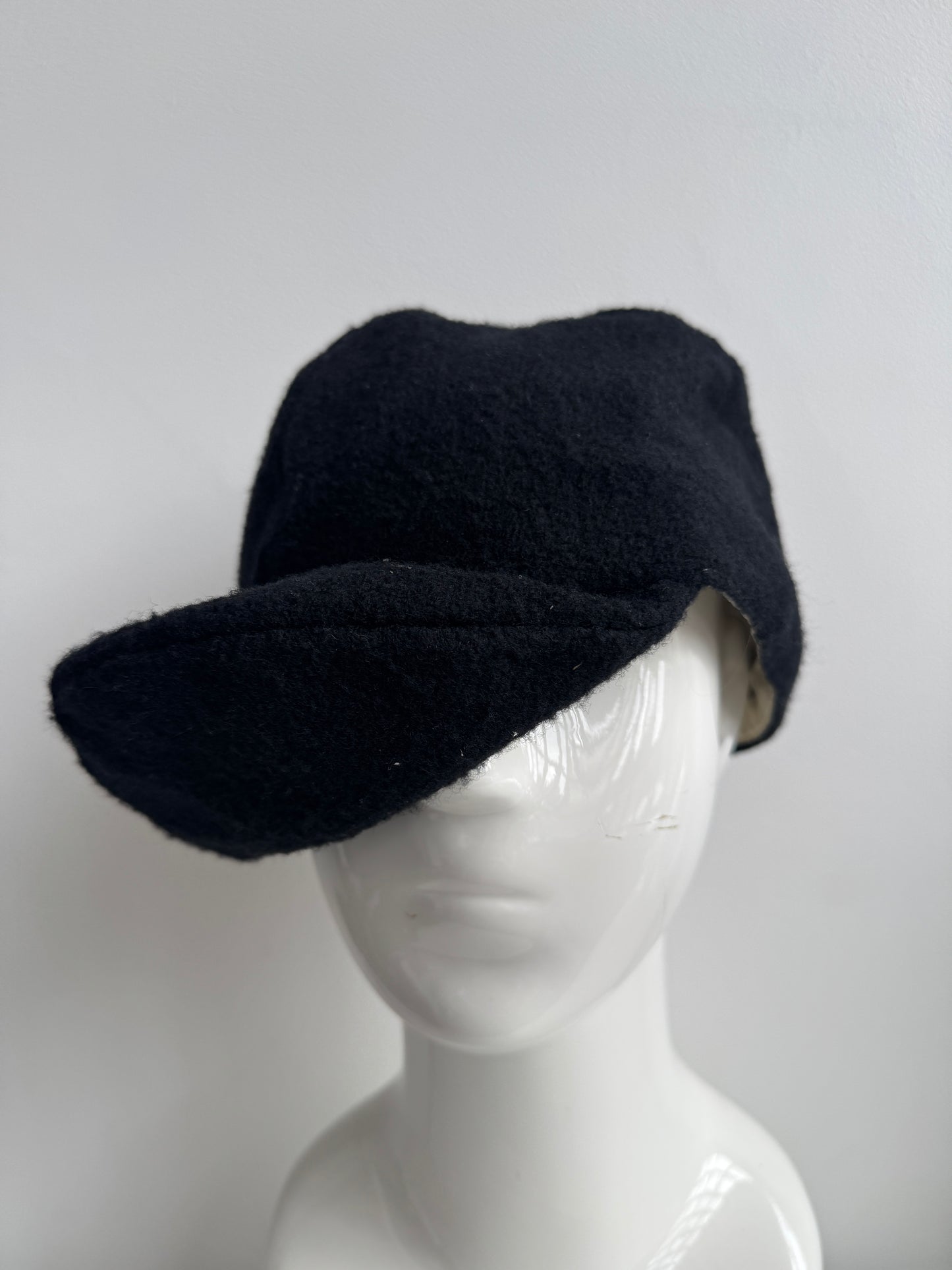 yasuyuki ishii point brim wool hat