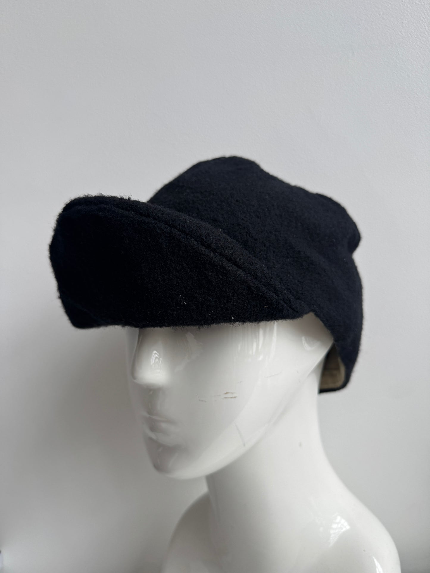 yasuyuki ishii point brim wool hat