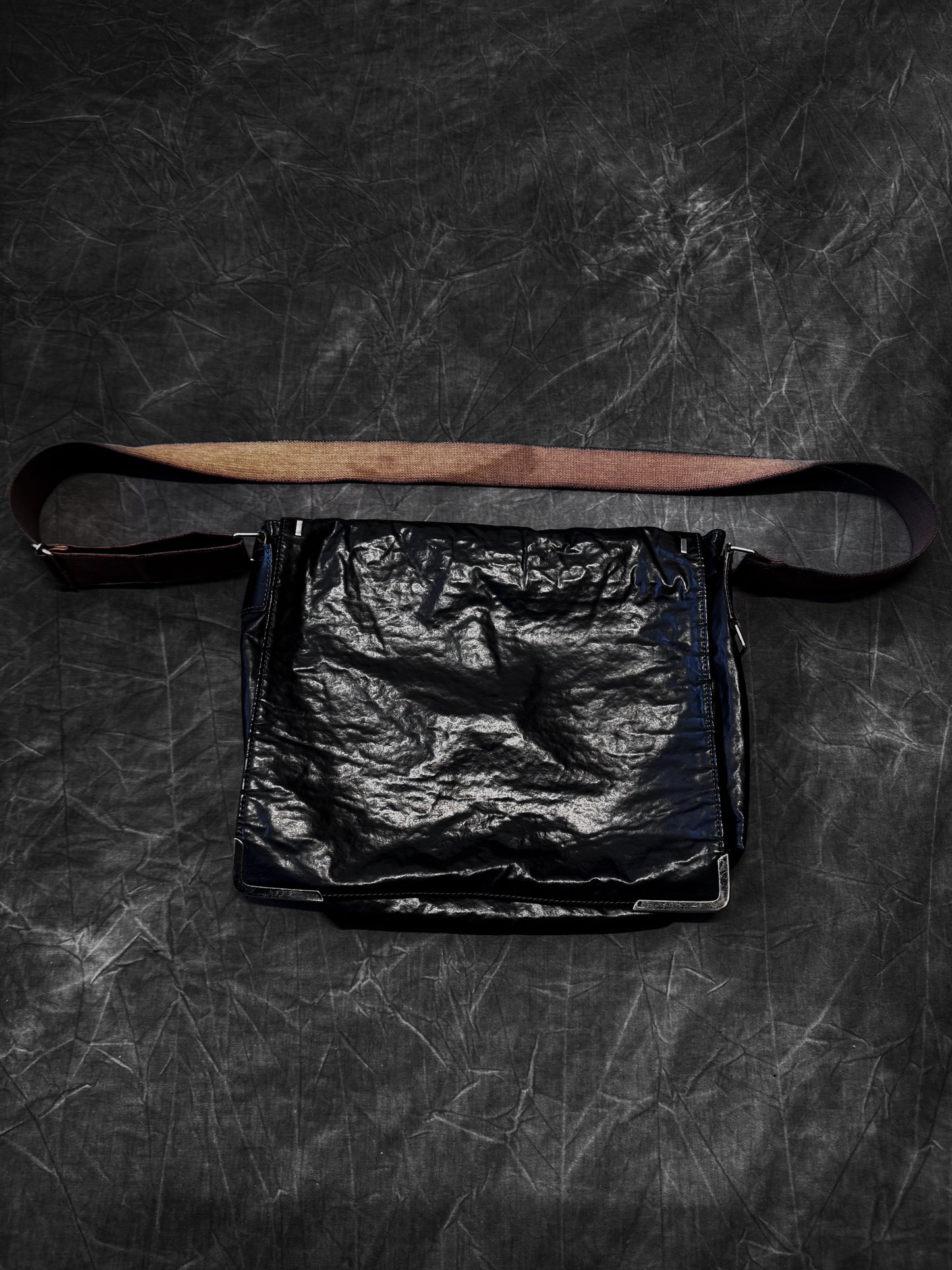 Jean Paul Gaultier Homme Crossbody Metal Clasp Bag