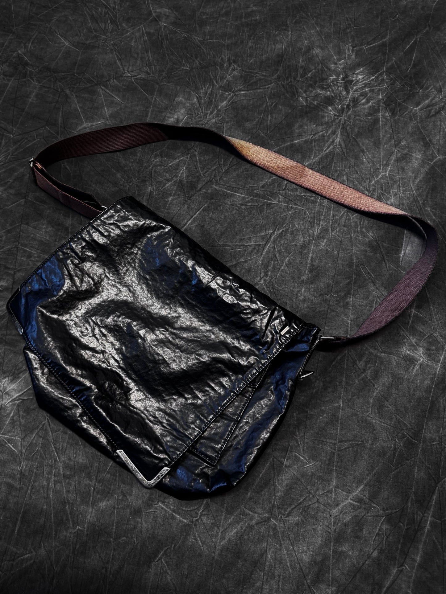 Jean Paul Gaultier Homme Crossbody Metal Clasp Bag
