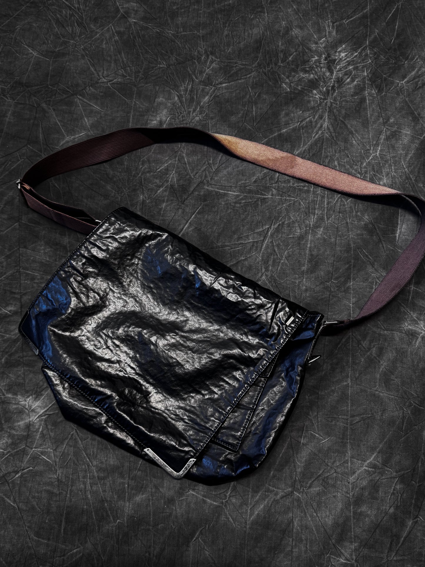 Jean Paul Gaultier Homme Crossbody Metal Clasp Bag