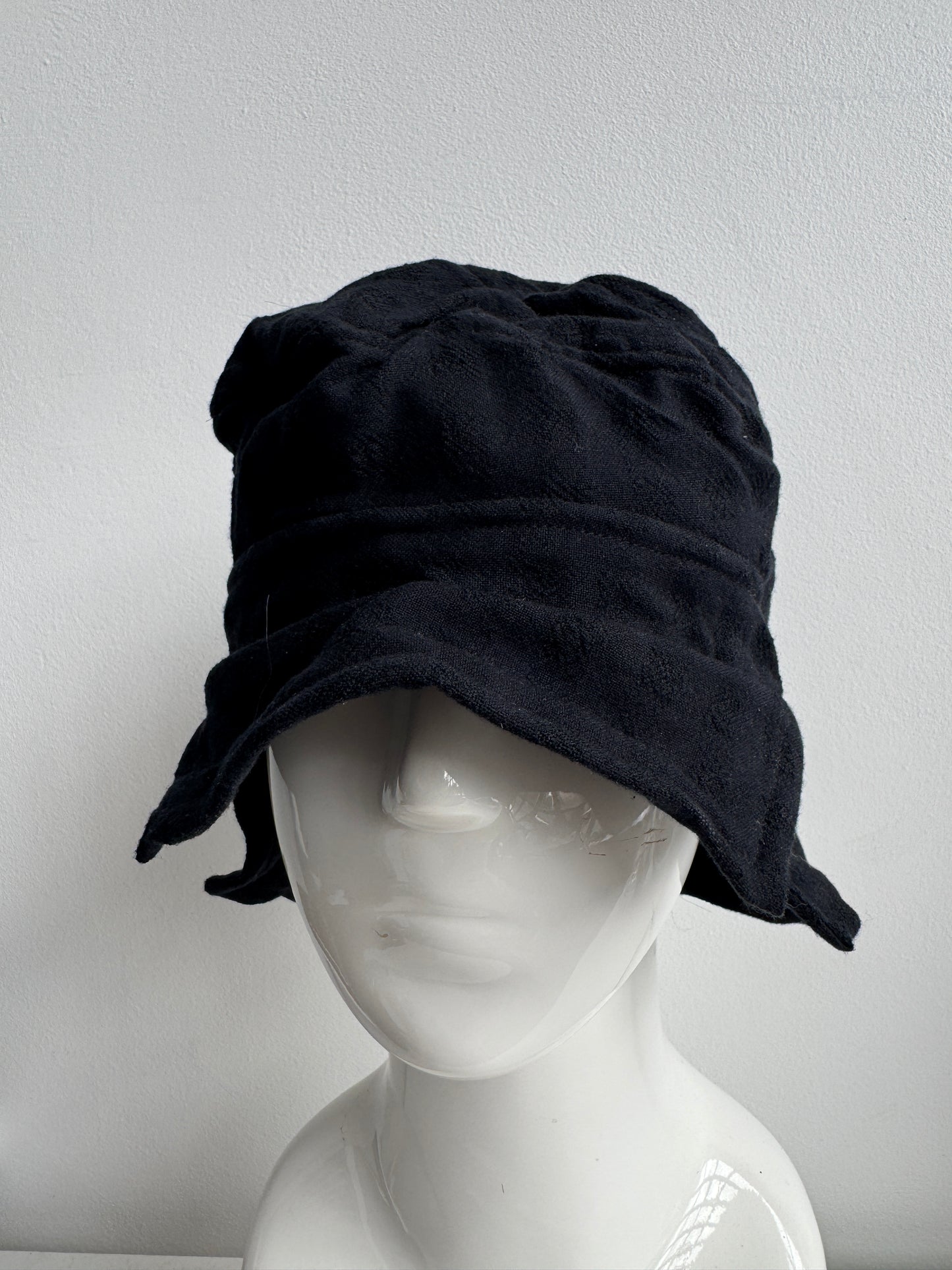 Aleksandr Manamis adjustable wool wired hat