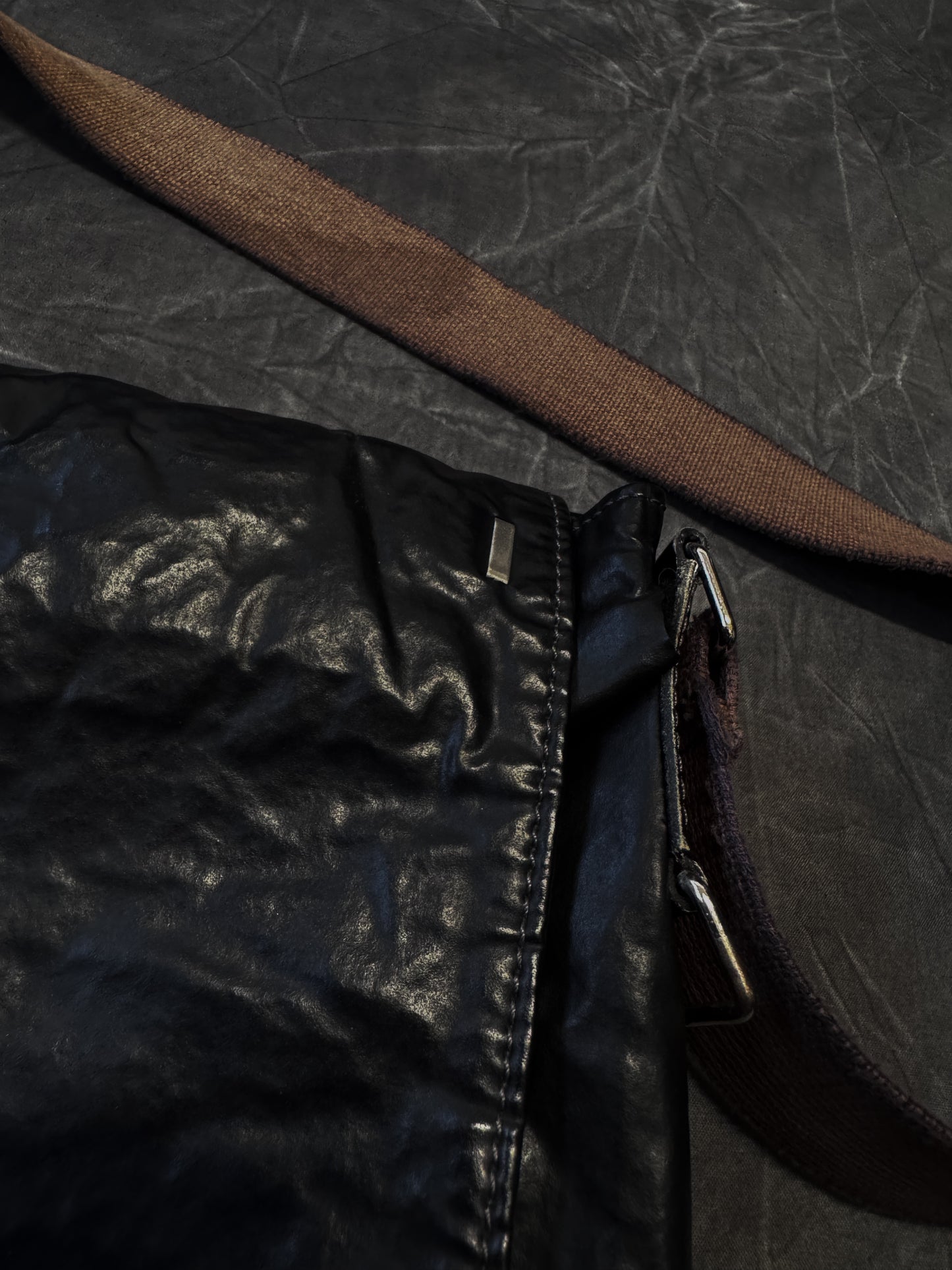 Jean Paul Gaultier Homme Crossbody Metal Clasp Bag