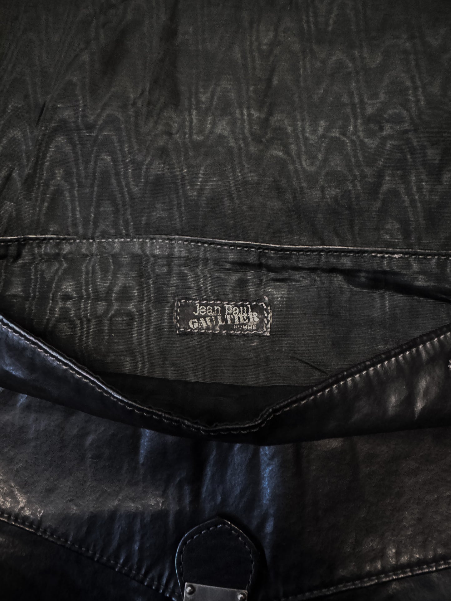 Jean Paul Gaultier Homme Crossbody Metal Clasp Bag