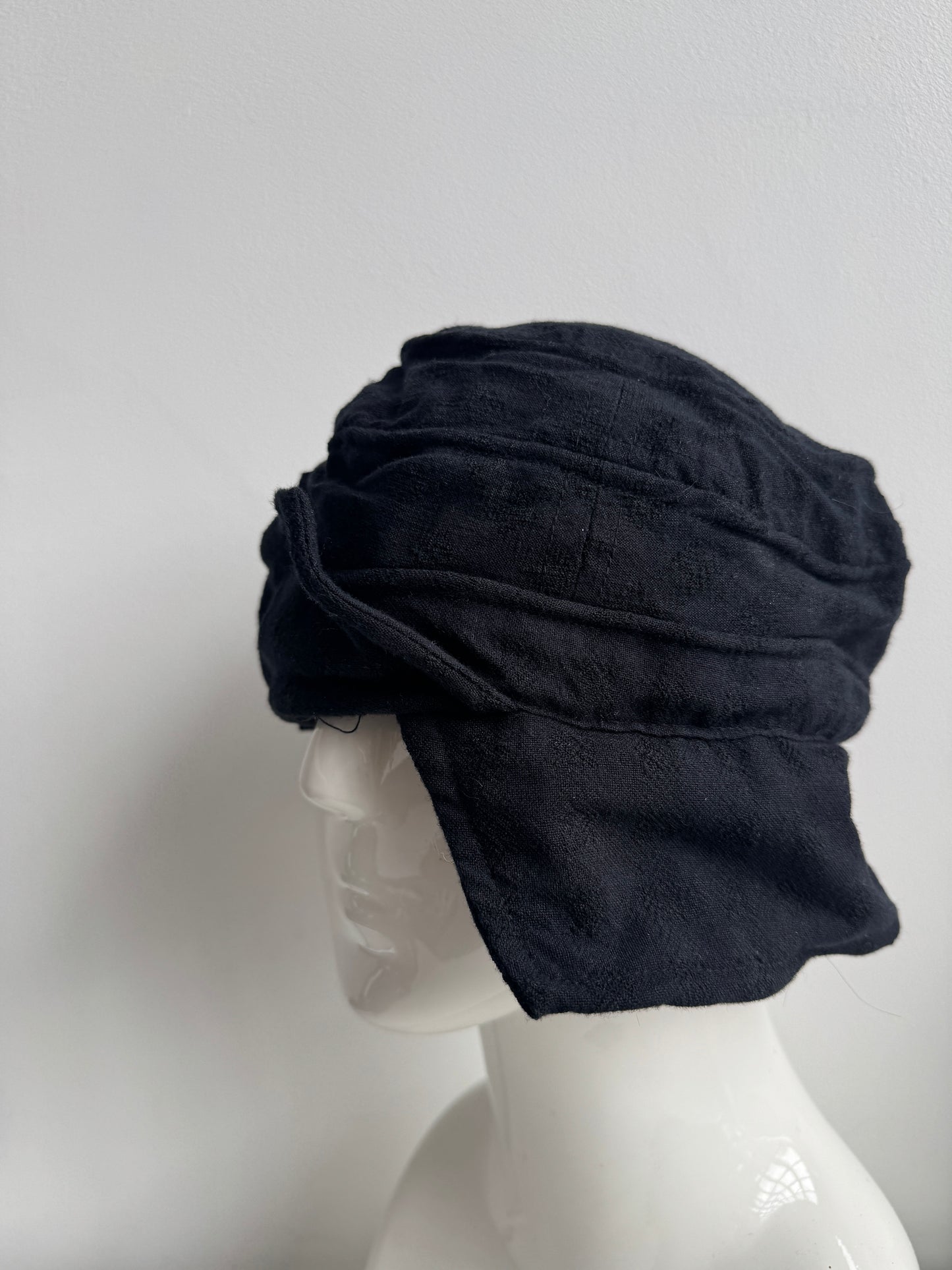Aleksandr Manamis adjustable wool wired hat