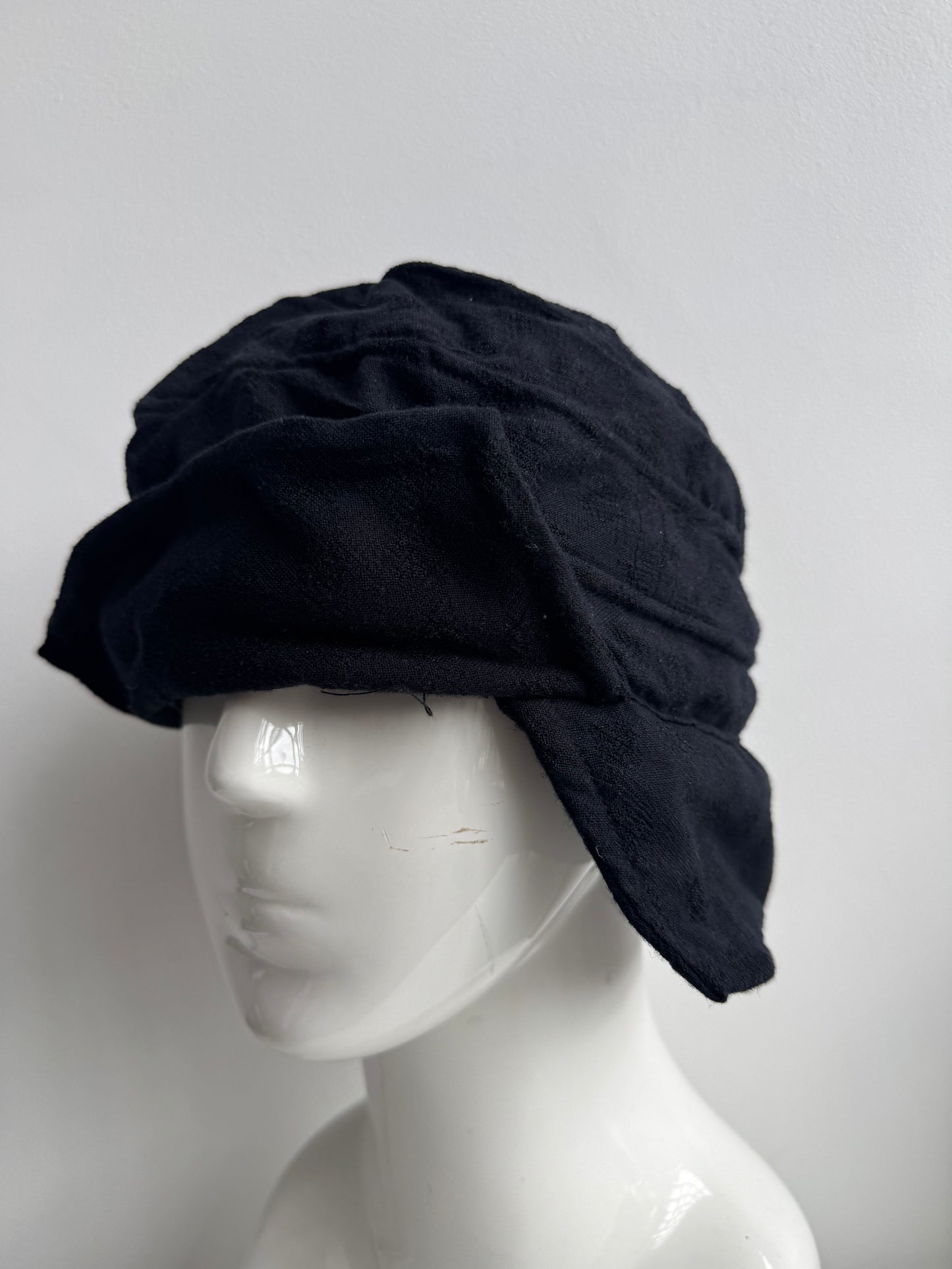 Aleksandr Manamis adjustable wool wired hat