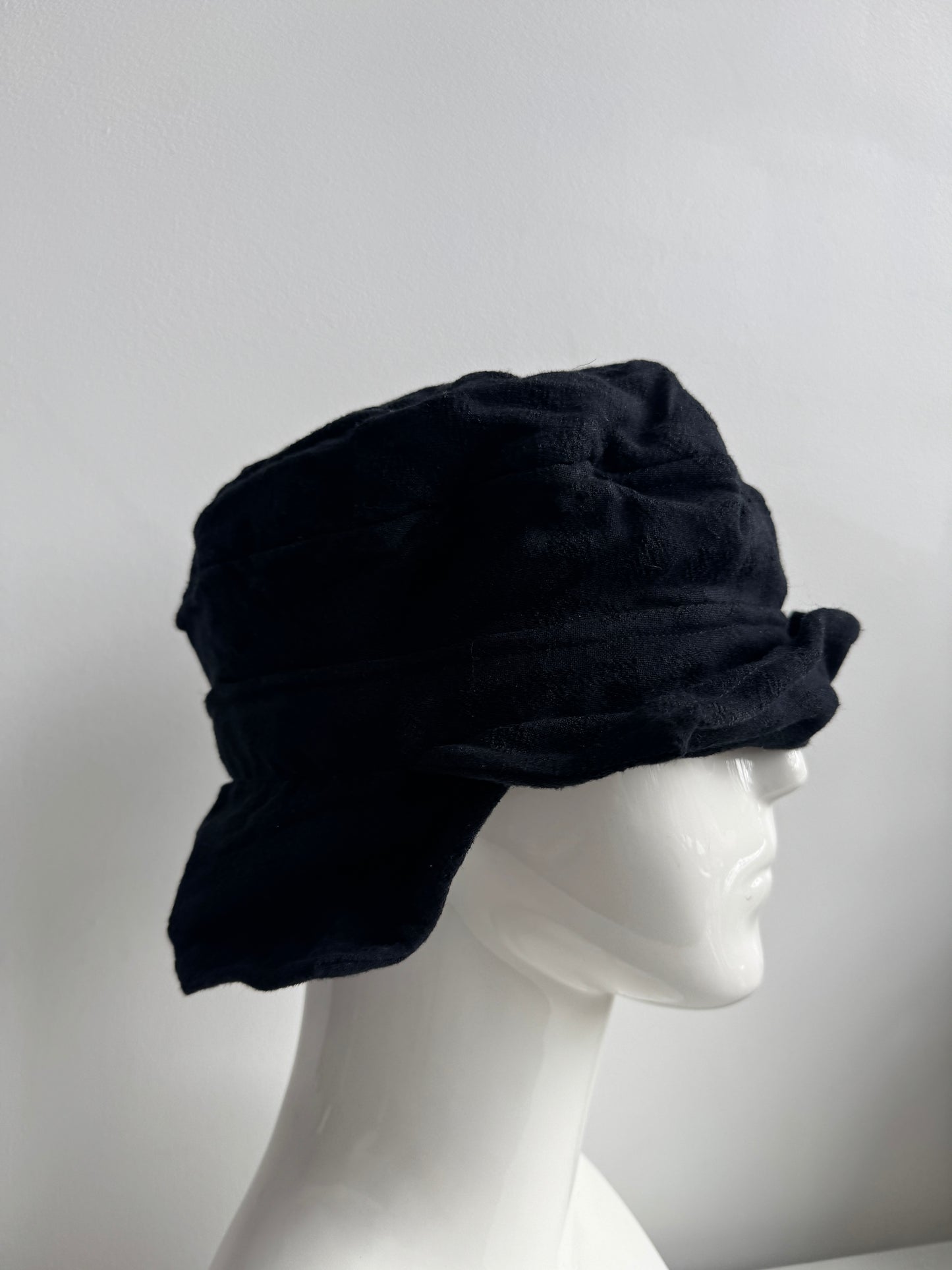 Aleksandr Manamis adjustable wool wired hat