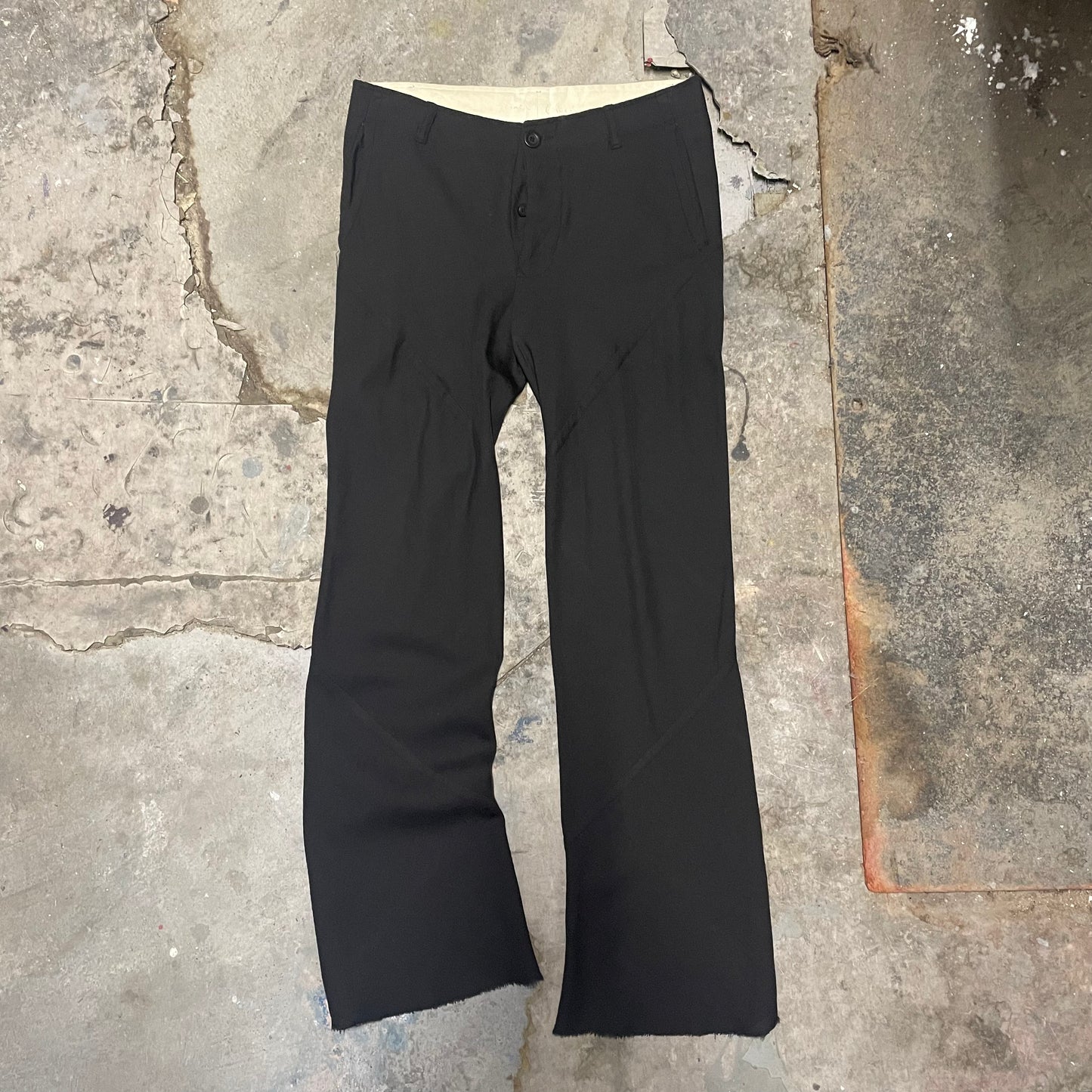 Rick Owens SS98 'Monster' Spiral Seam Bias Trousers