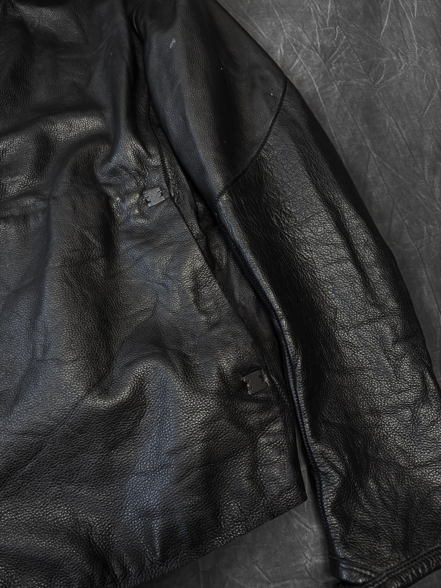 Isaac Sellam Staple Spine Leather Jacket