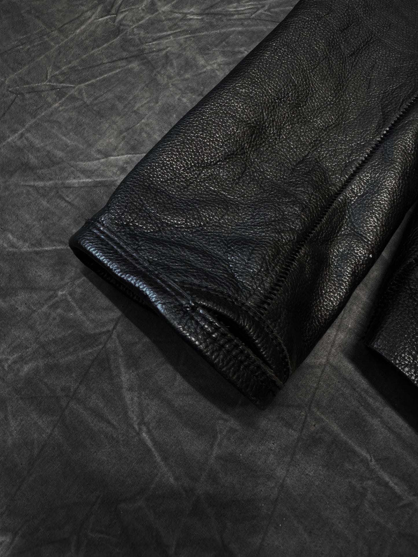 Isaac Sellam Staple Spine Leather Jacket