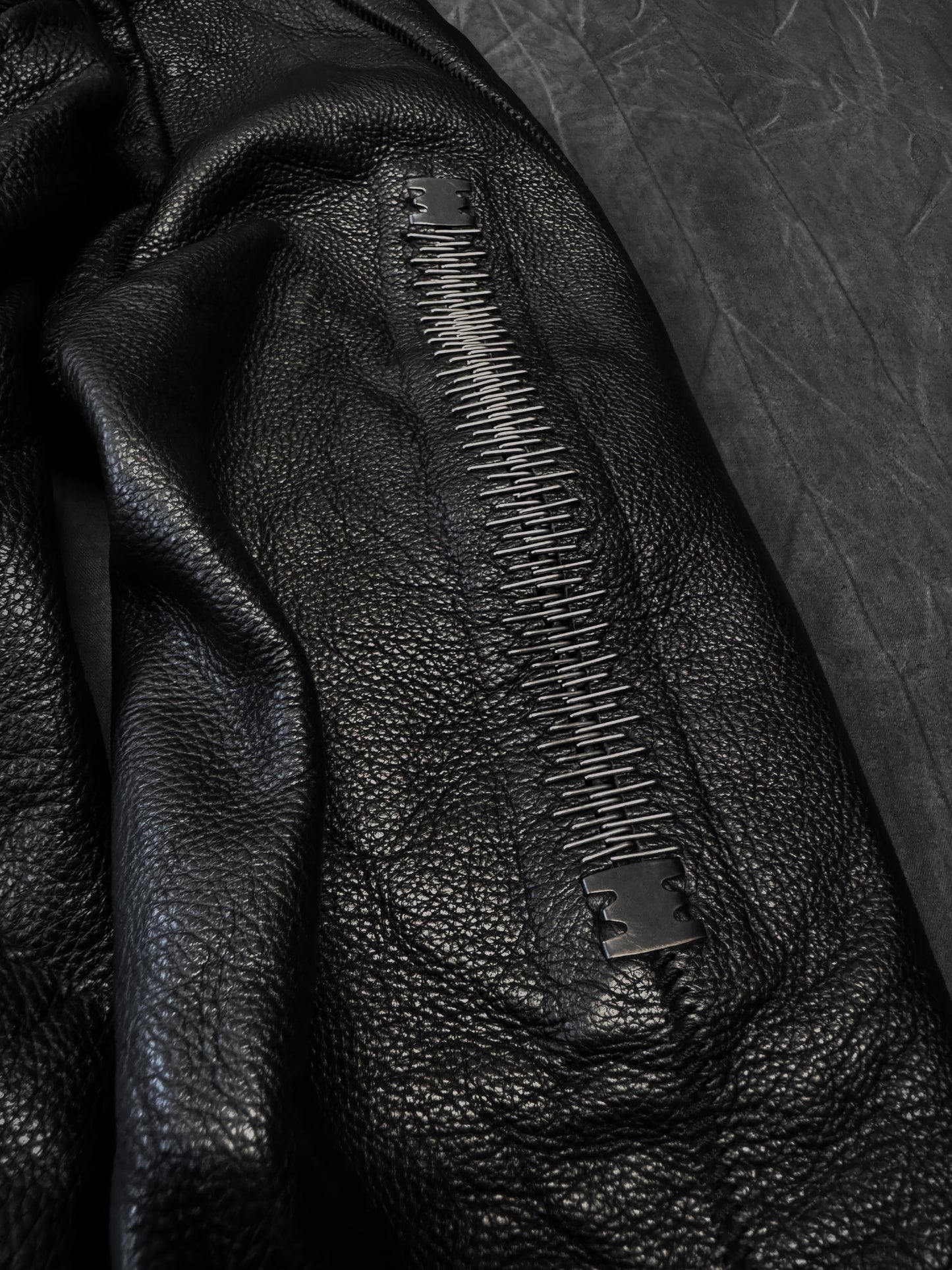 Isaac Sellam Staple Spine Leather Jacket