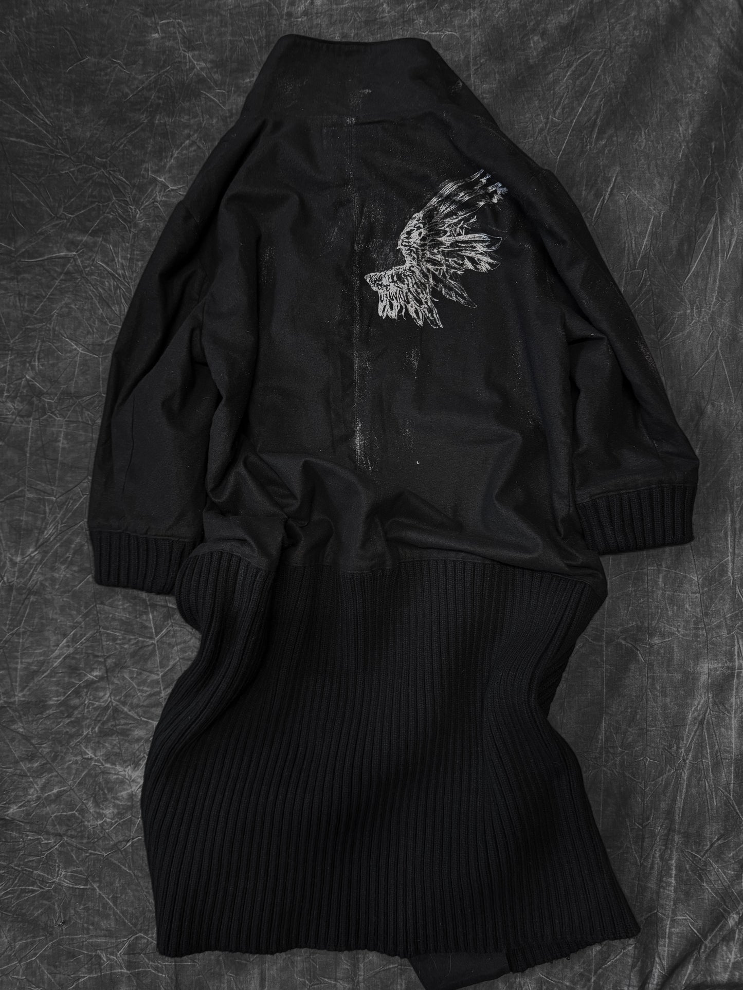 H.NAOTO SIXH One Winged Angel Coat