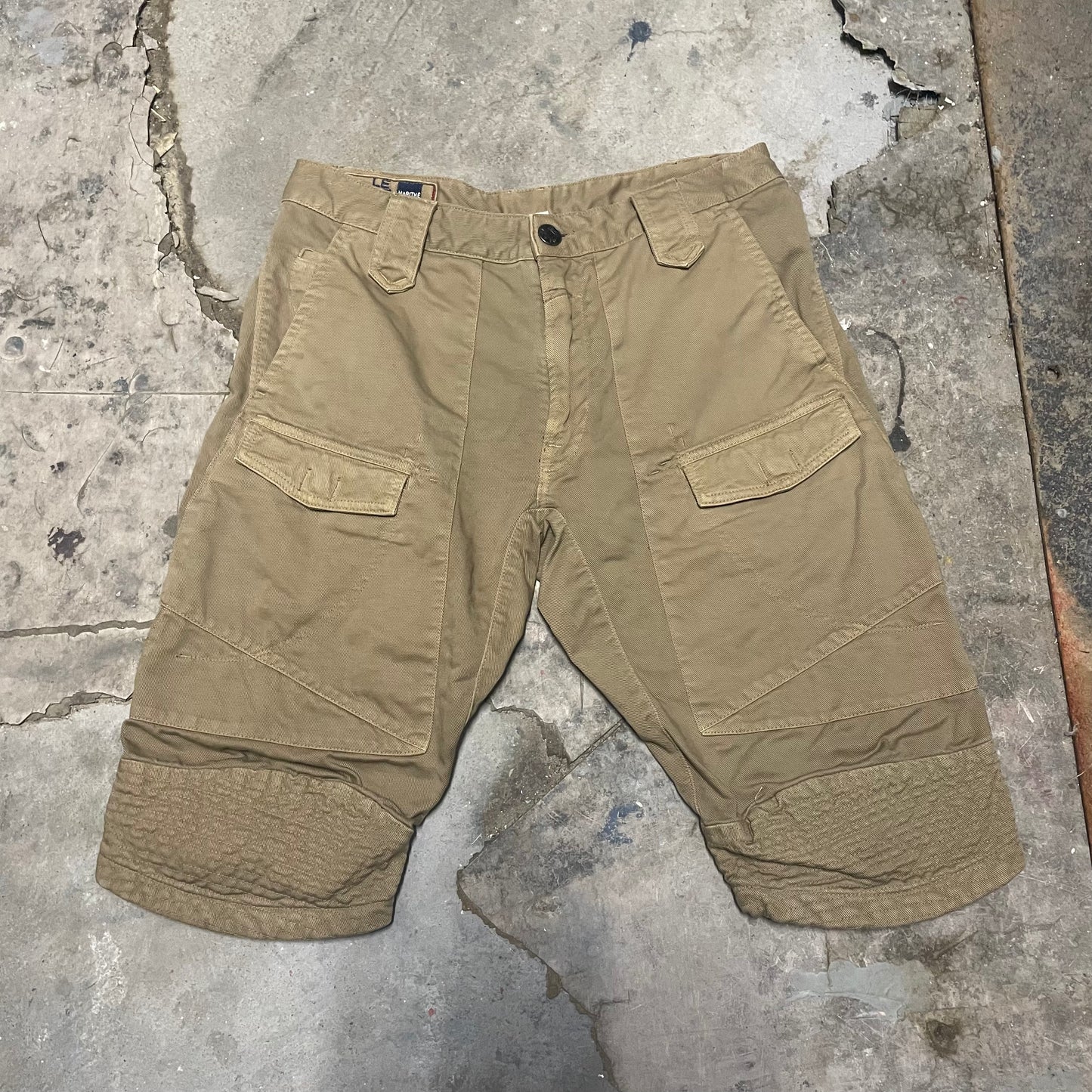 Marithe + Francois Girbaud Kneepad Cargo Shorts