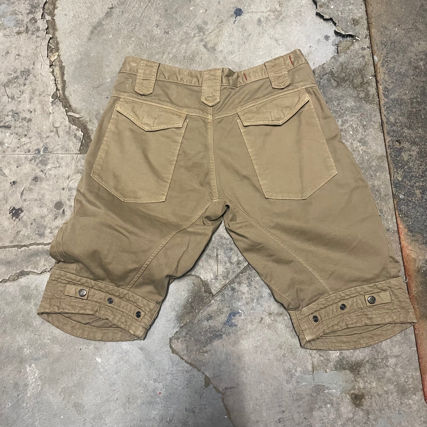 Marithe + Francois Girbaud Kneepad Cargo Shorts