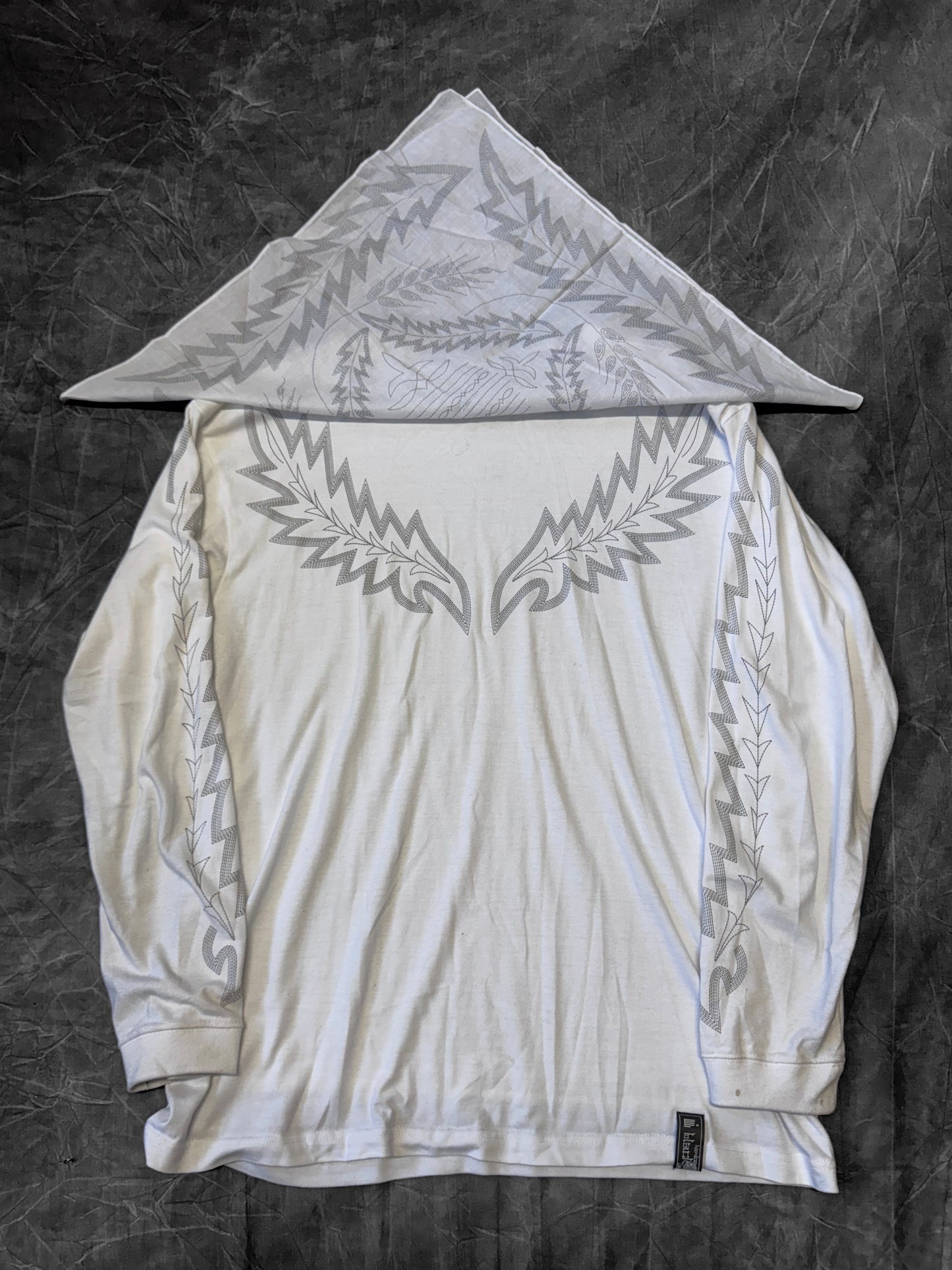 Blackmeans Longsleeve Top + Bandana